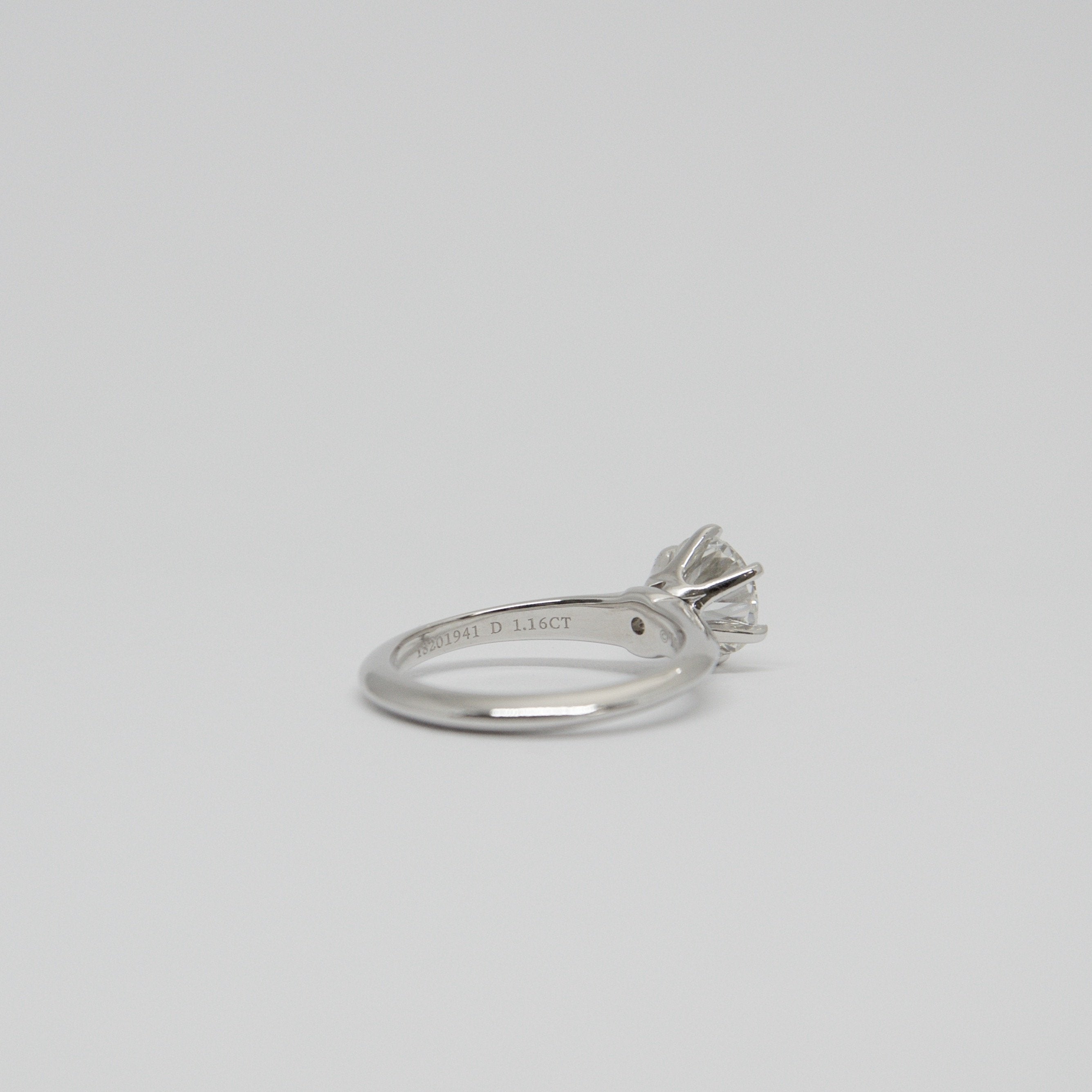 Tiffany & Co. Diamond Solitaire Engagement Ring