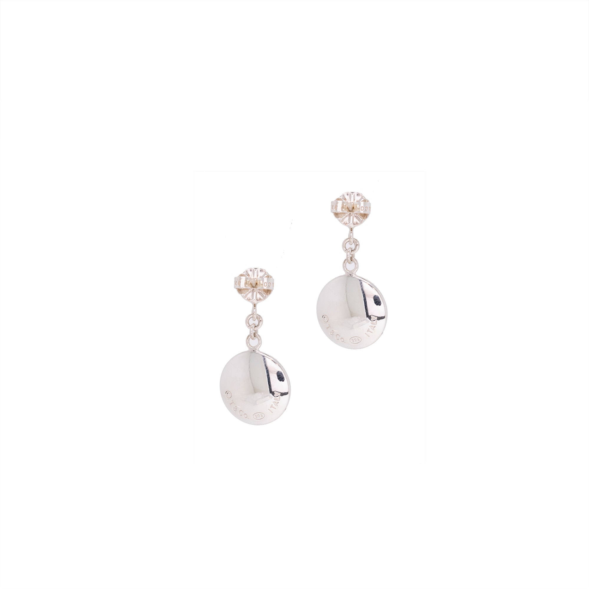 Tiffany & Co. Double Disc Drop Earrings