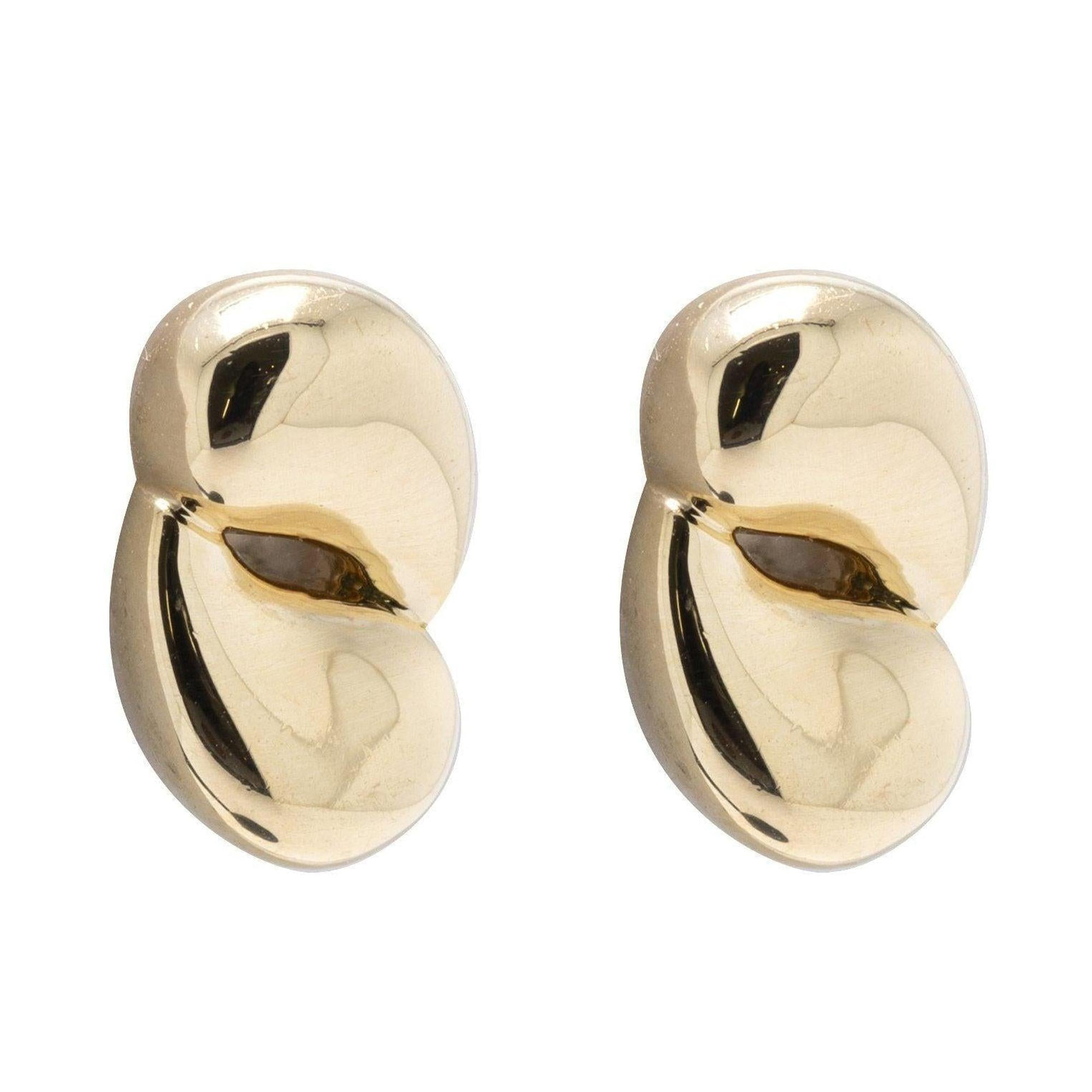 Tiffany & Co. Elsa Peretti 18k Gold Double Teardrop Earrings