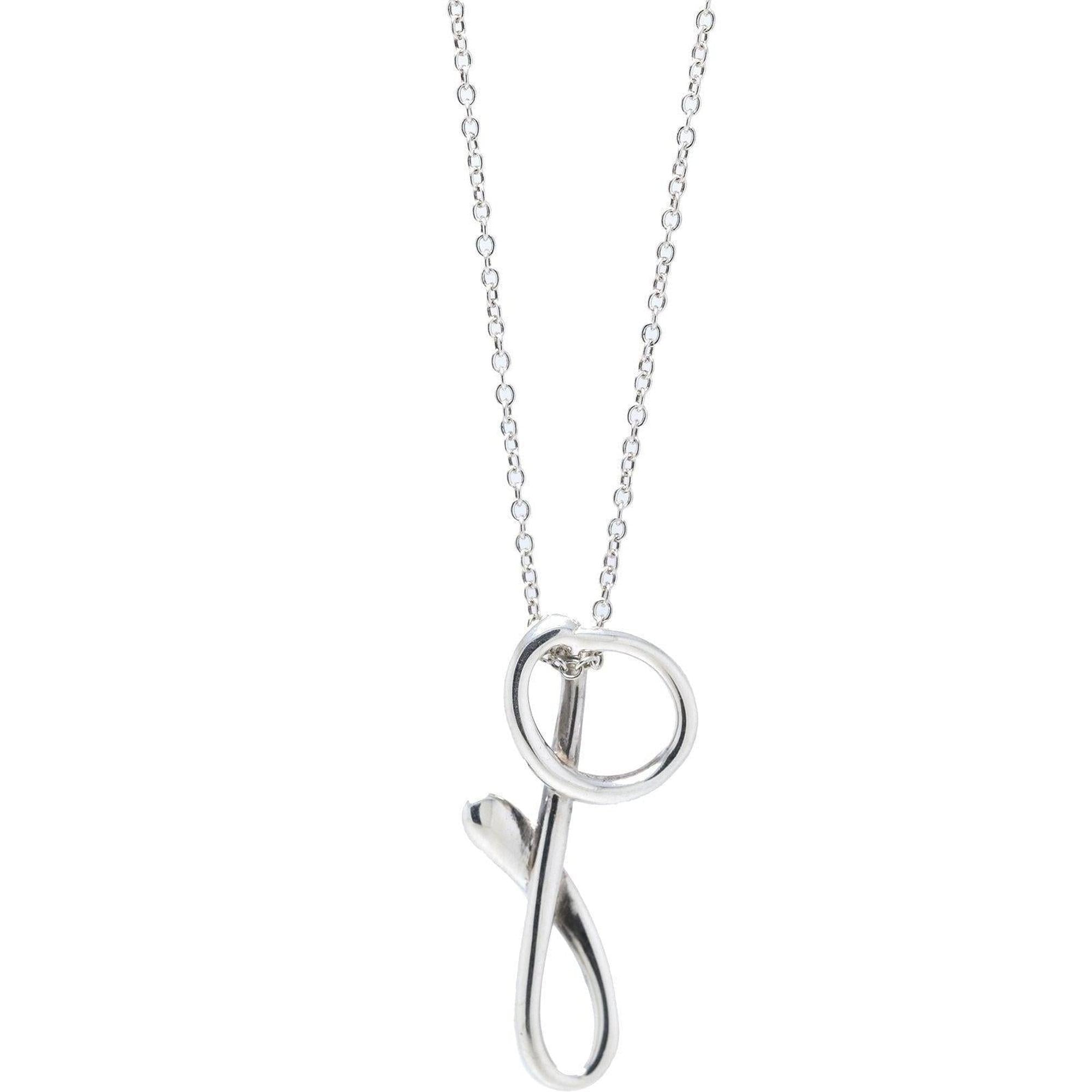 Tiffany & Co. Elsa Peretti Alphabet Letter "G" Pendant Necklace