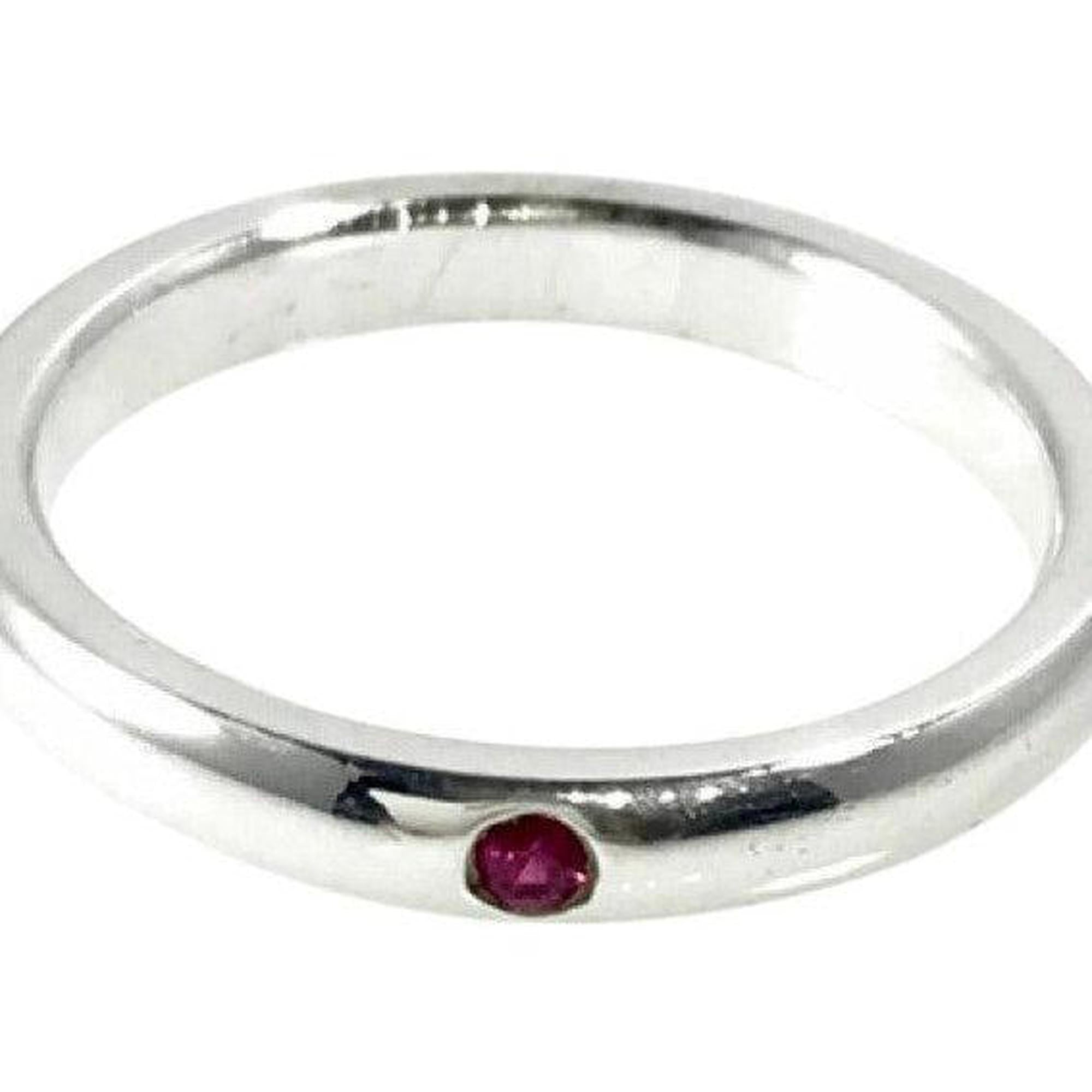 Tiffany & Co. Elsa Peretti Band Ring with Ruby