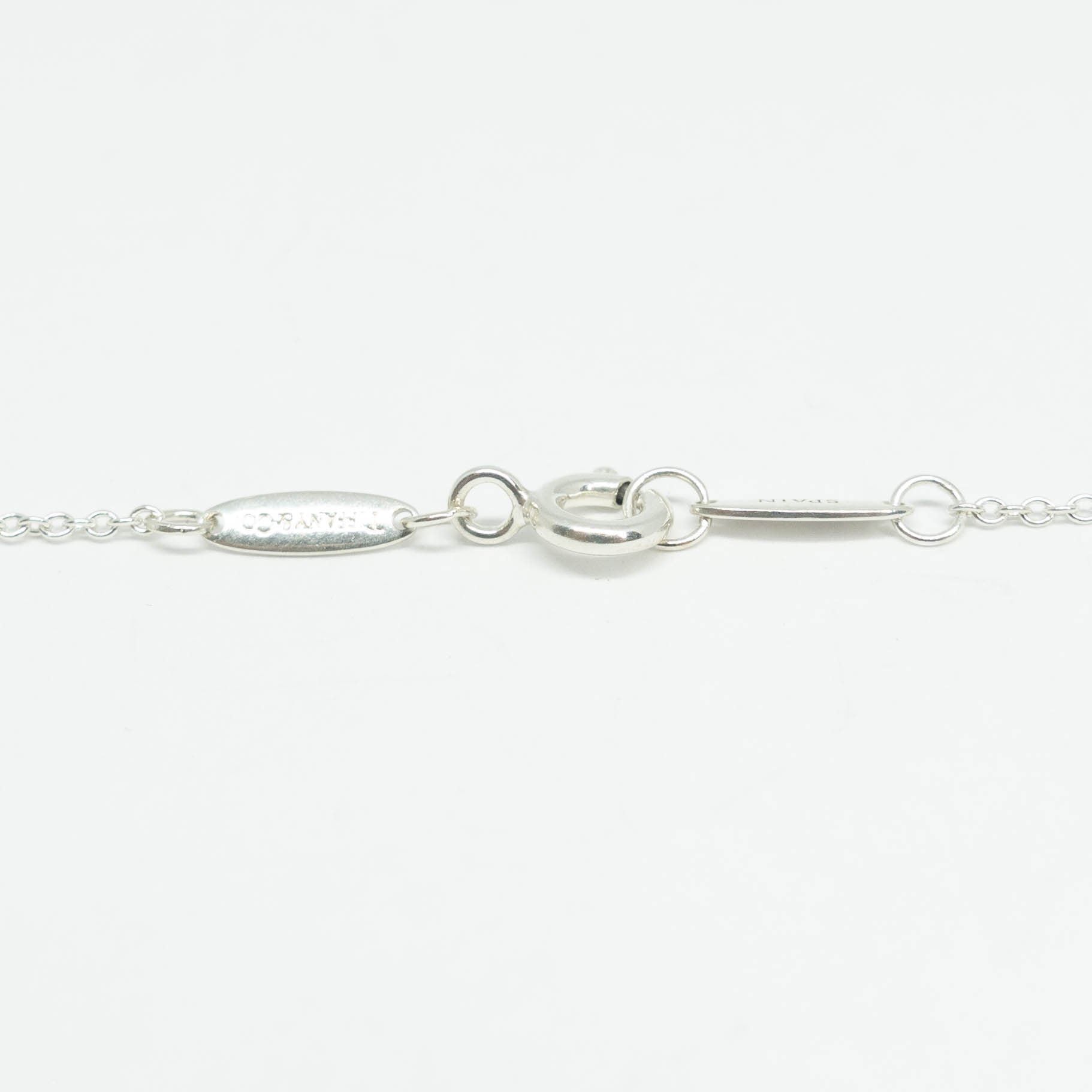 Tiffany & Co. Elsa Peretti Bean Pendant Necklace