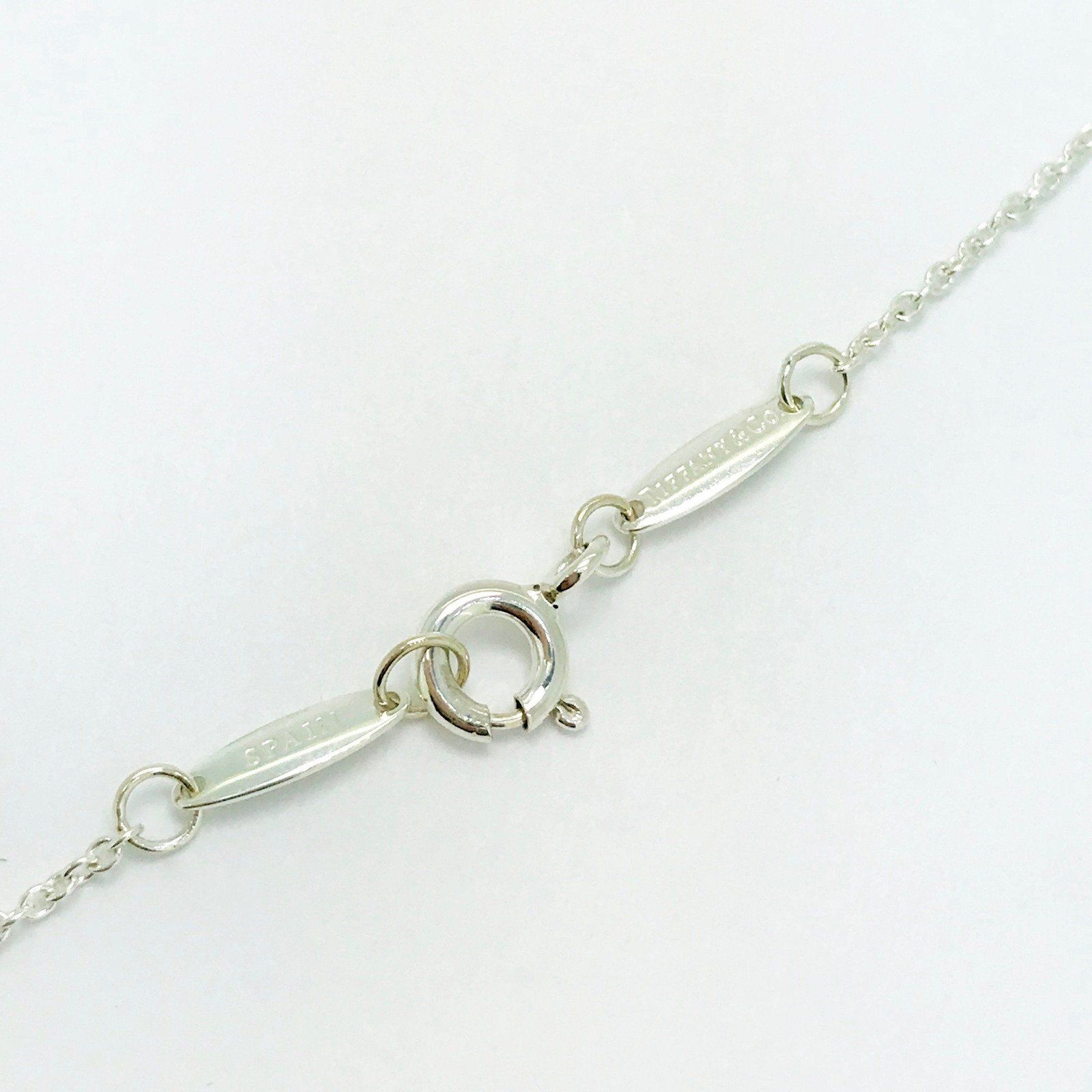 Tiffany & Co. Elsa Peretti Bean Pendant Necklace