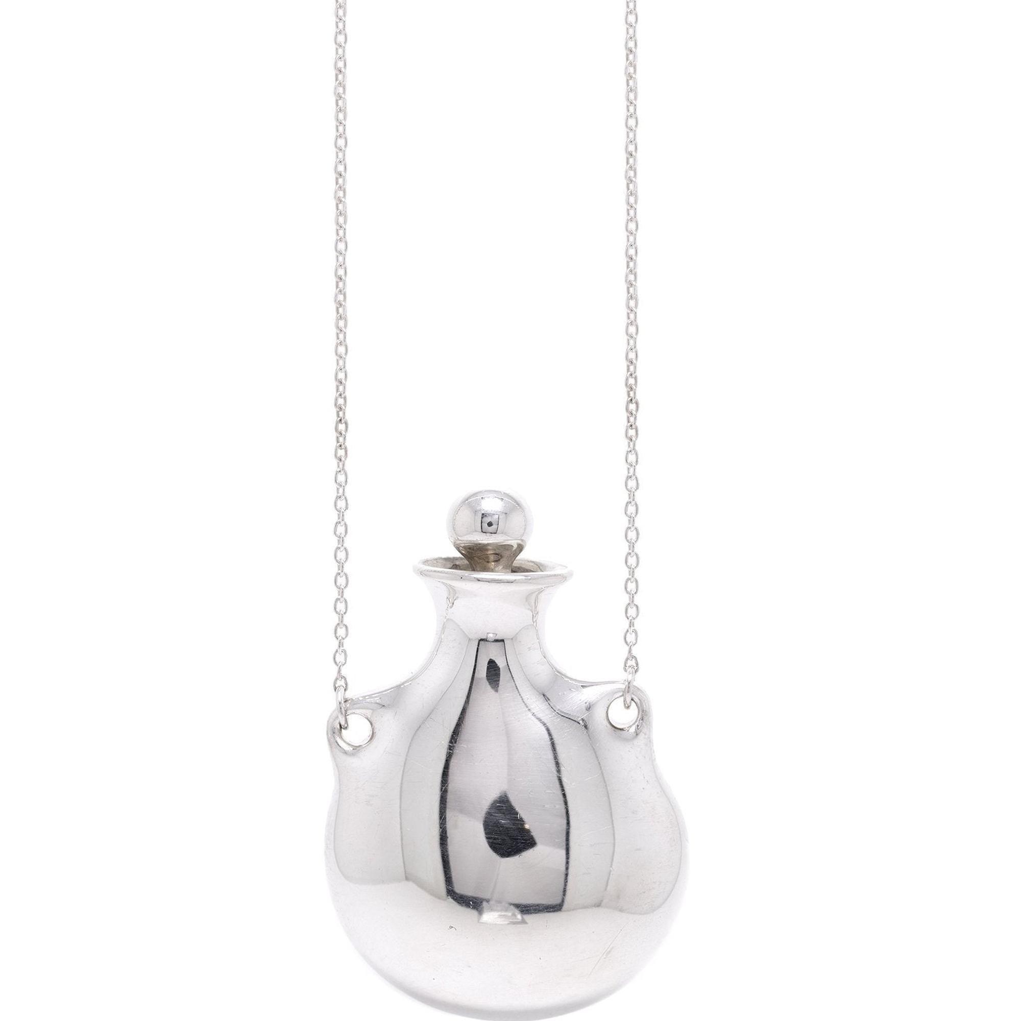 Tiffany & Co. Elsa Peretti Bottle Pendant Necklace