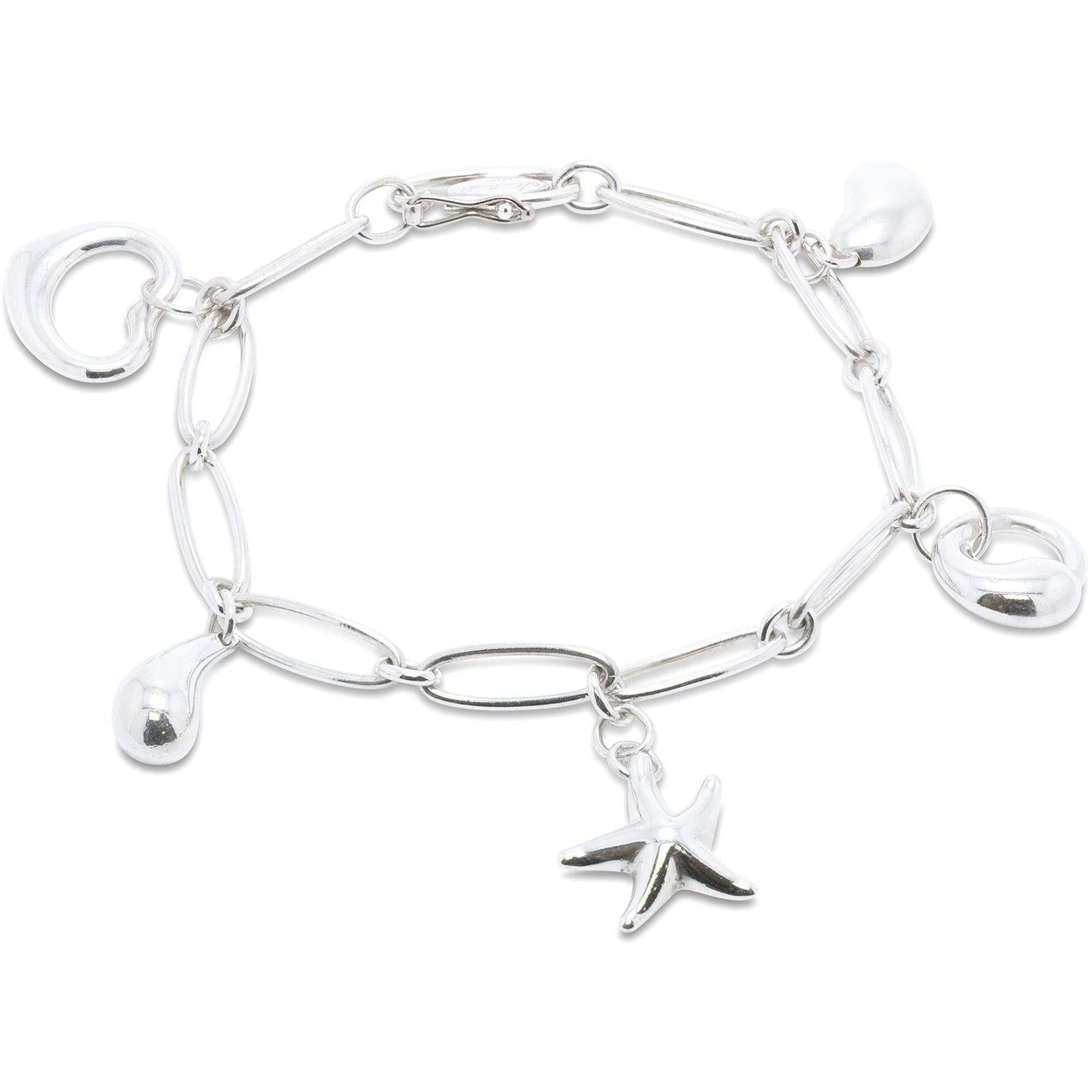Tiffany & Co. Elsa Peretti Charm Bracelet