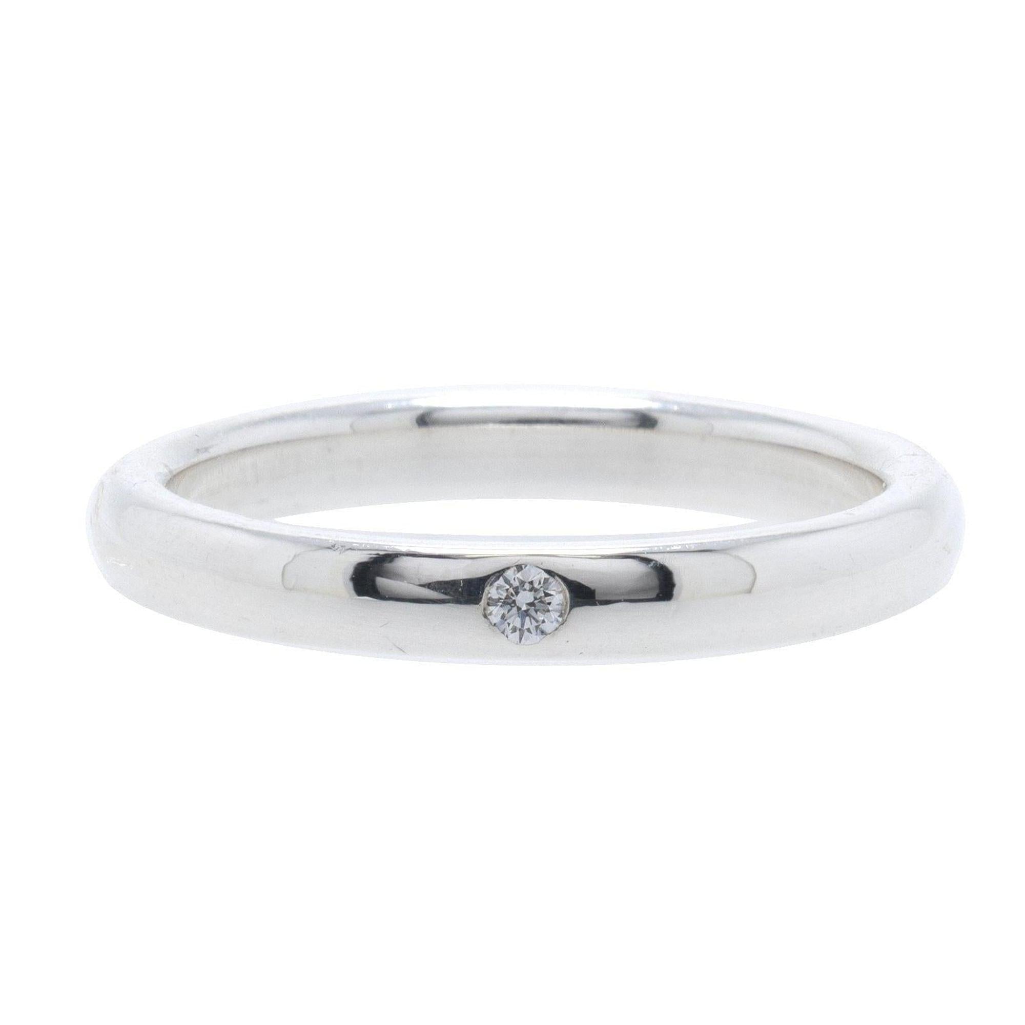 Tiffany & Co. Elsa Peretti Diamond Band Ring