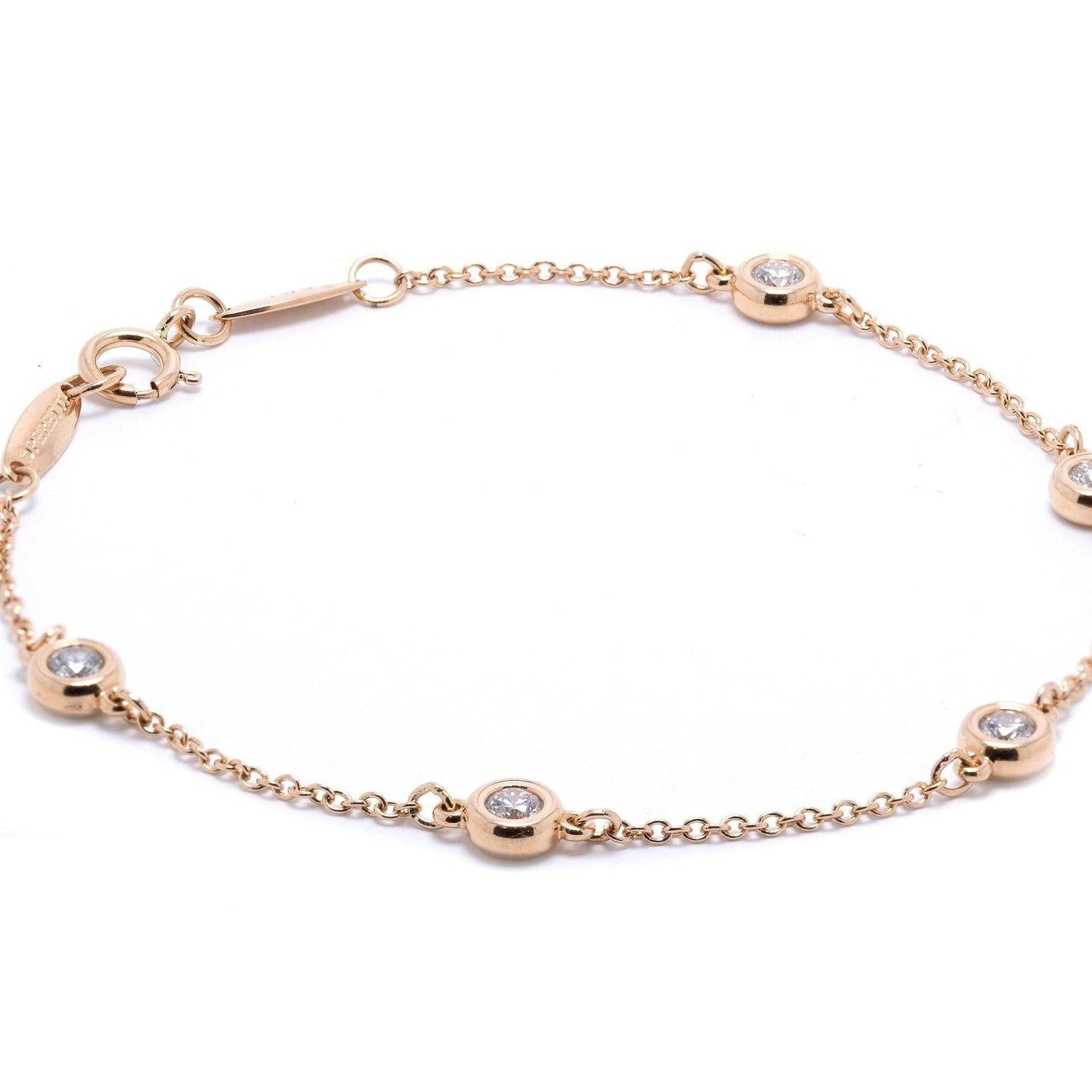 Tiffany & Co. Elsa Peretti Diamonds by the Yard Bracelet