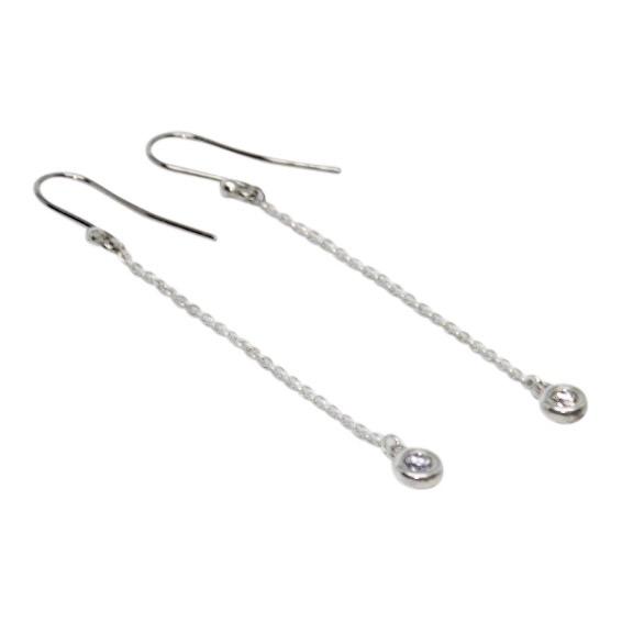 Tiffany & Co. Elsa Peretti Diamonds by the Yard Drop Earrings