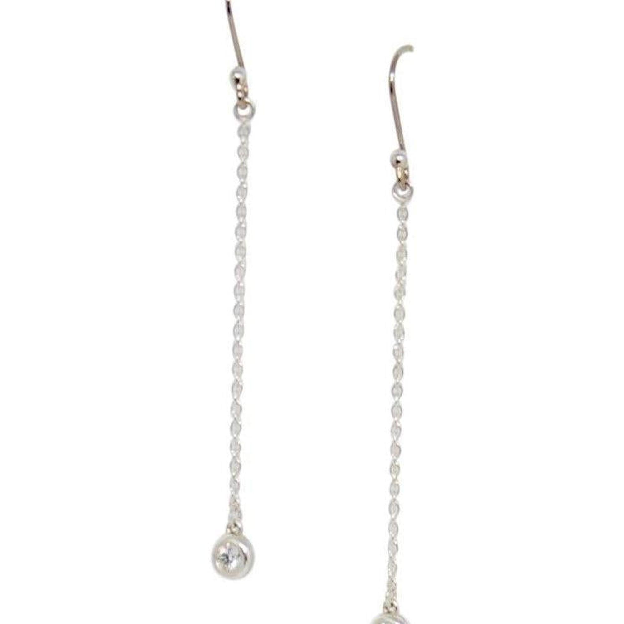 Tiffany & Co. Elsa Peretti Diamonds by the Yard Drop Earrings