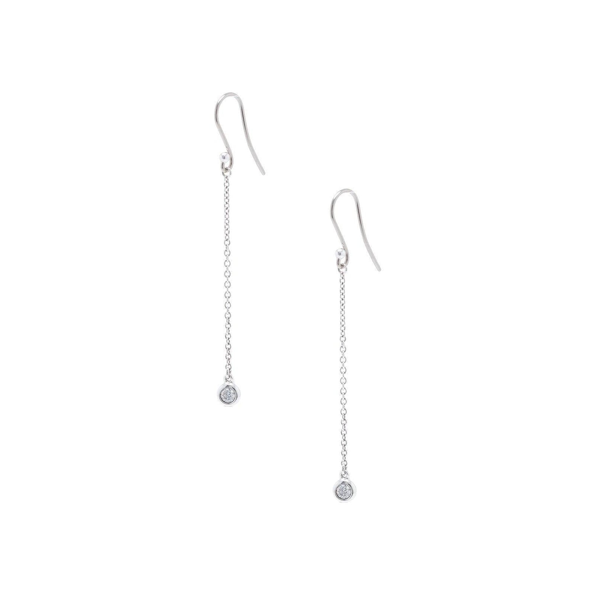 Tiffany & Co. Elsa Peretti Diamonds by the Yard Drop Earrings