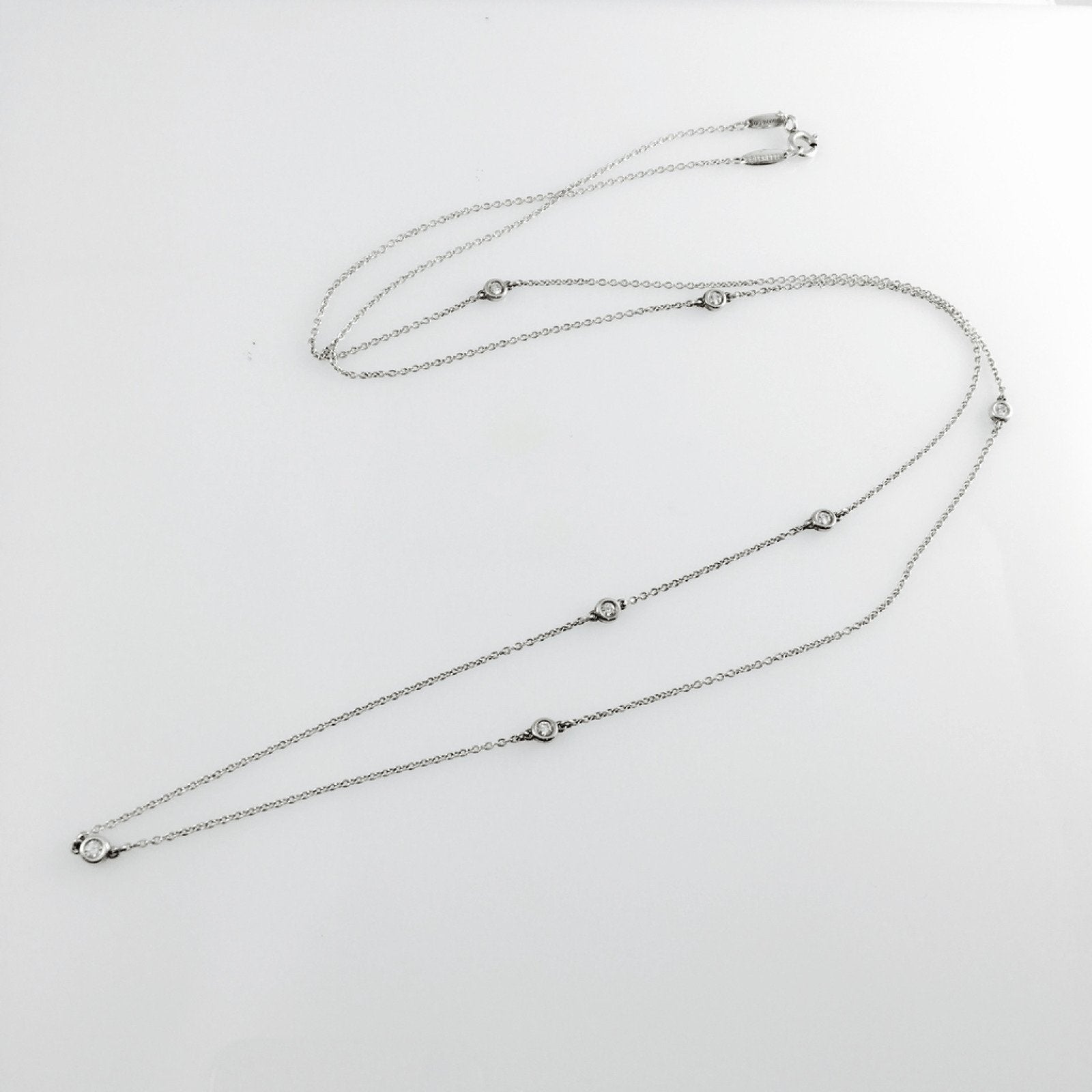 Tiffany & Co. Elsa Peretti Diamonds by the Yard Necklace