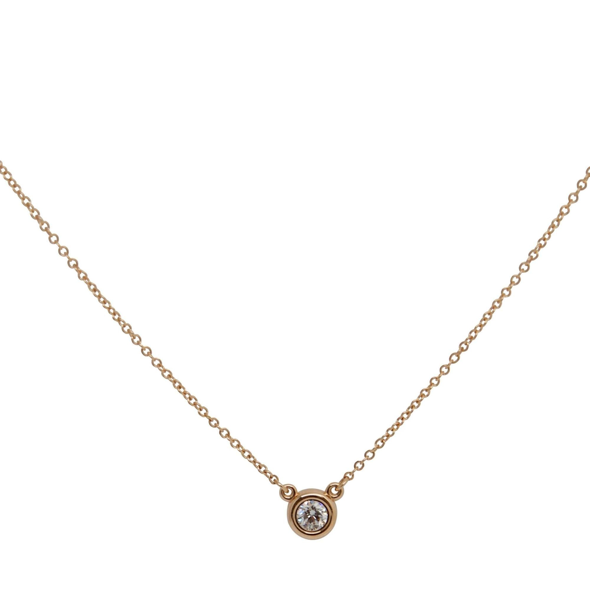 Tiffany & Co. Elsa Peretti Diamonds by the Yard Necklace