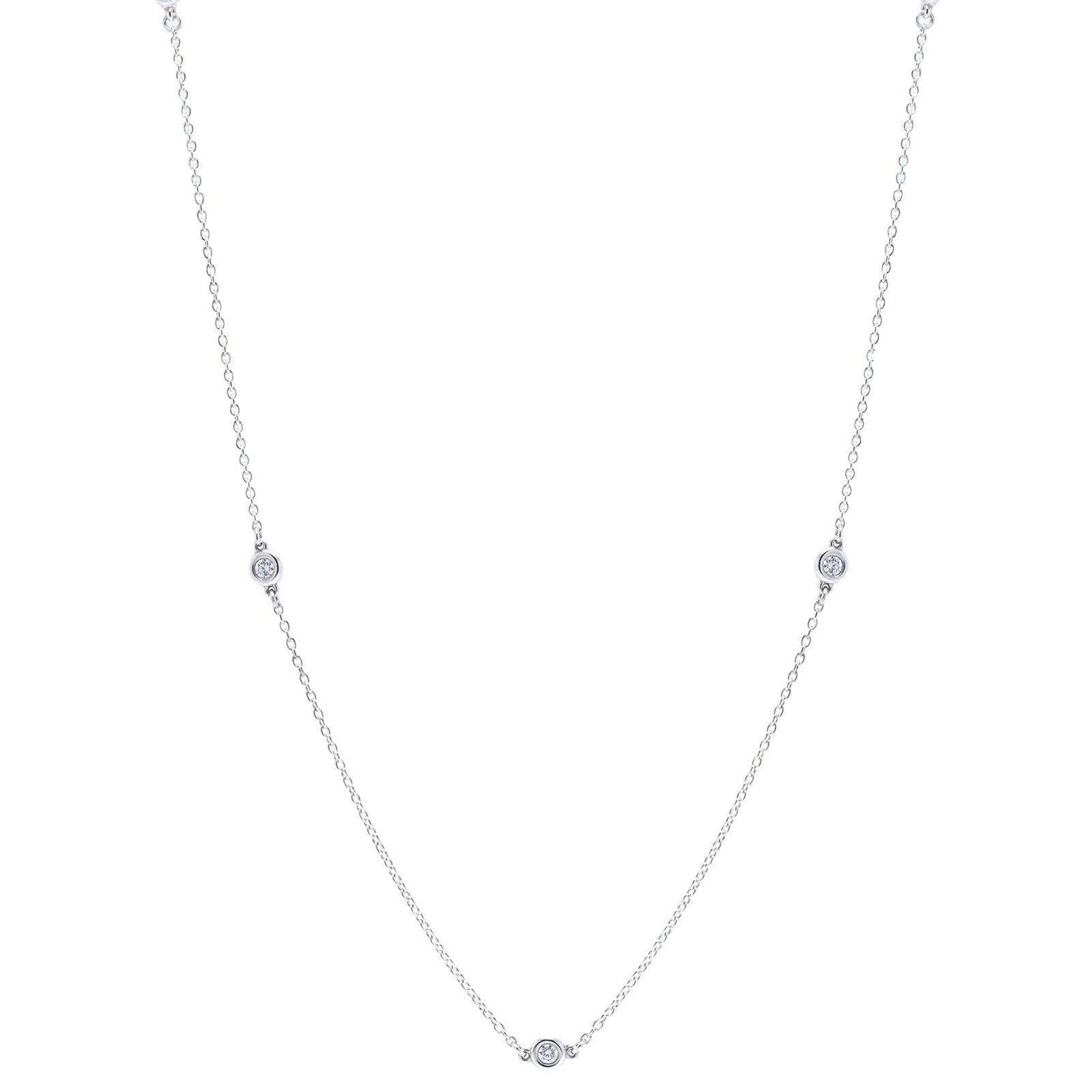 Tiffany & Co. Elsa Peretti Diamonds by the Yard Necklace