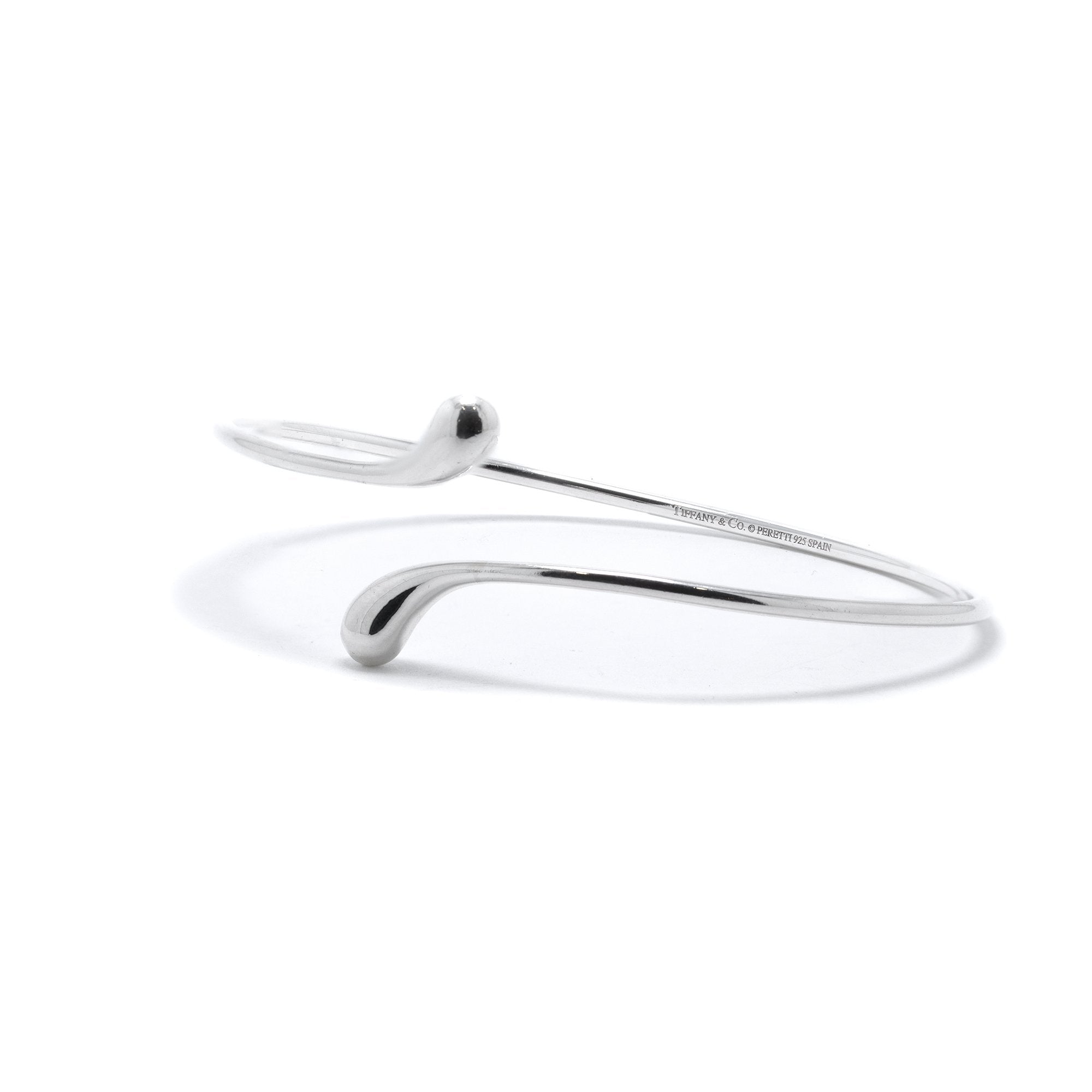 Tiffany & Co. Elsa Peretti Elongated Teardrop Bangle