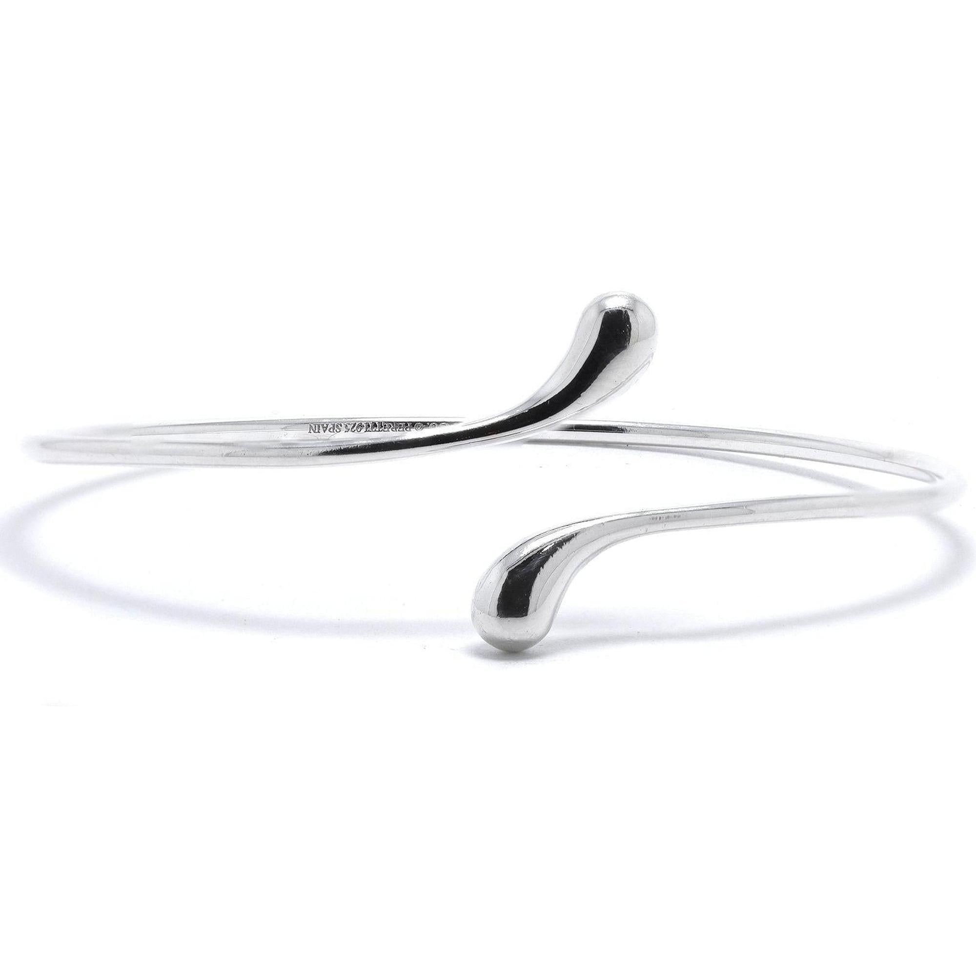 Tiffany & Co. Elsa Peretti Elongated Teardrop Bangle