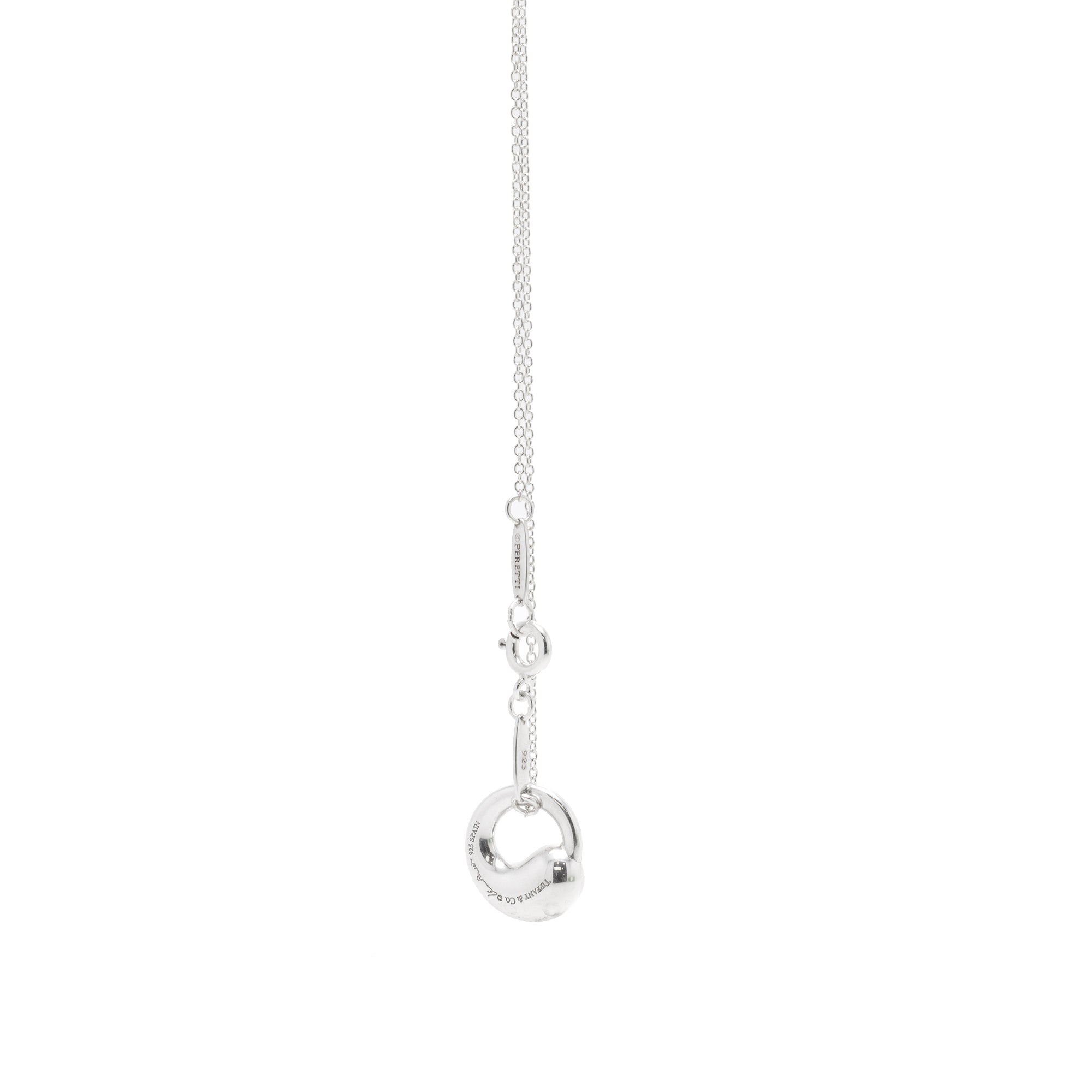 Tiffany & Co. Elsa Peretti Eternal Circle Pendant Necklace
