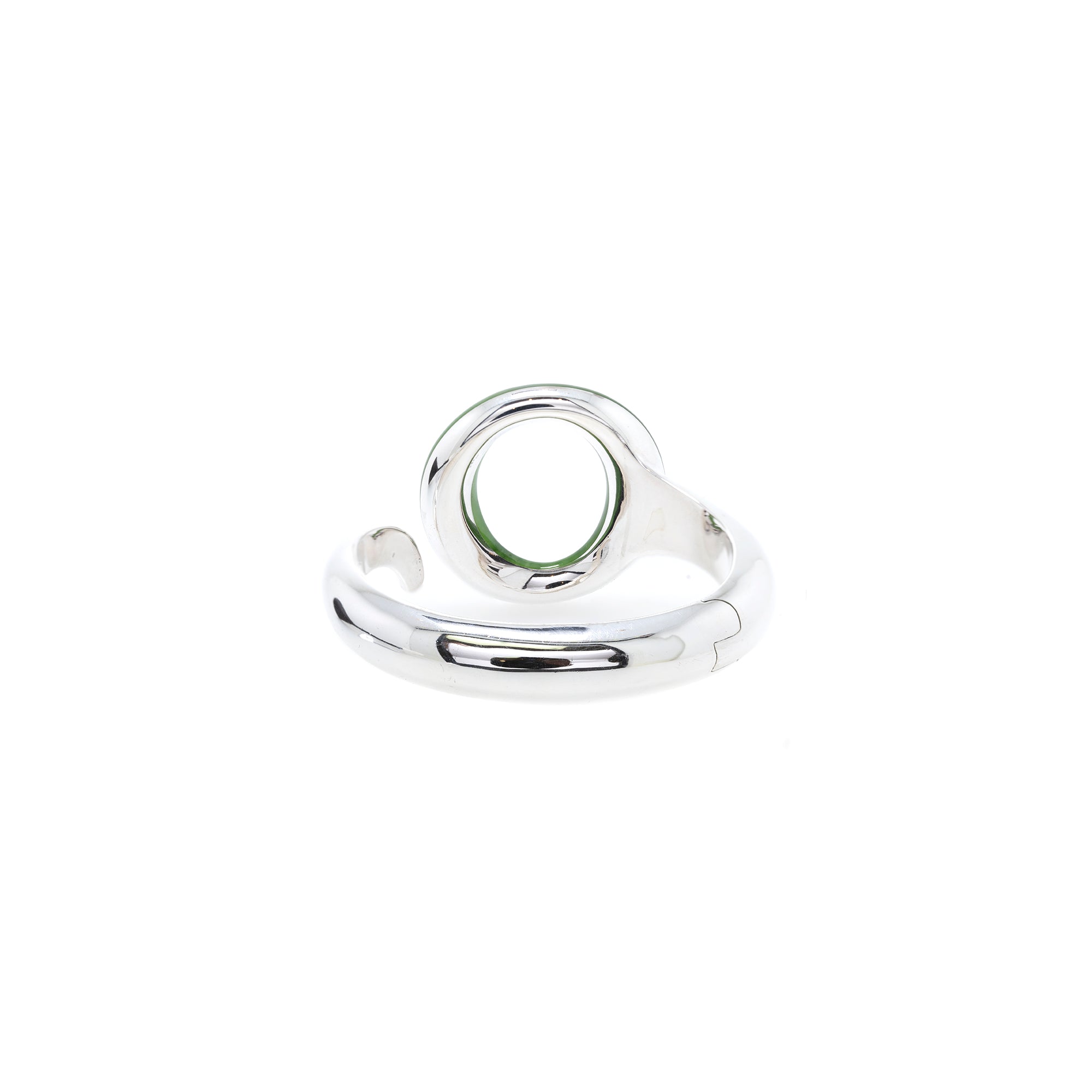 Tiffany & Co. Elsa Peretti Jade Sevillana Cuff Bracelet