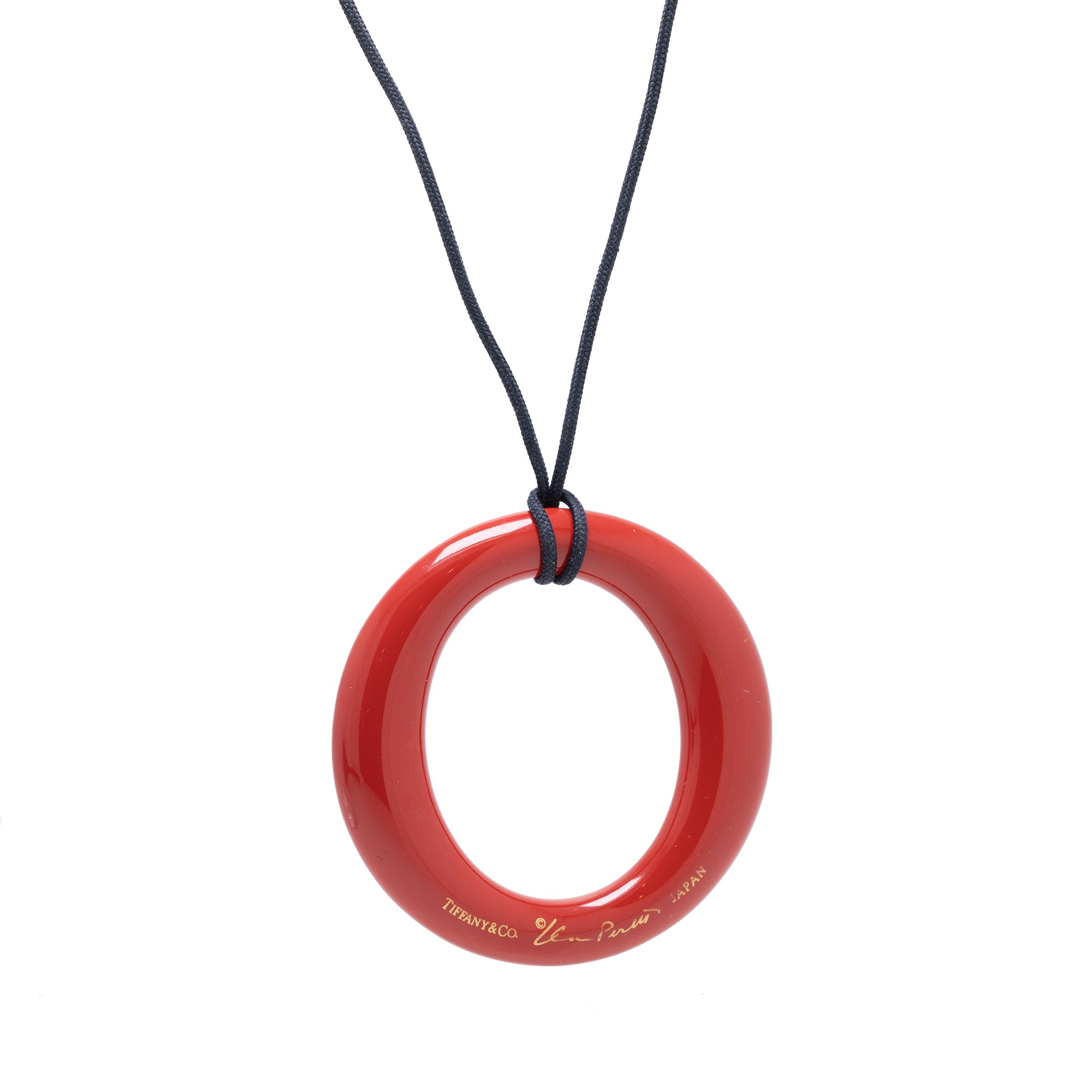 Tiffany & Co. Elsa Peretti Large Sevillana Pendant Necklace
