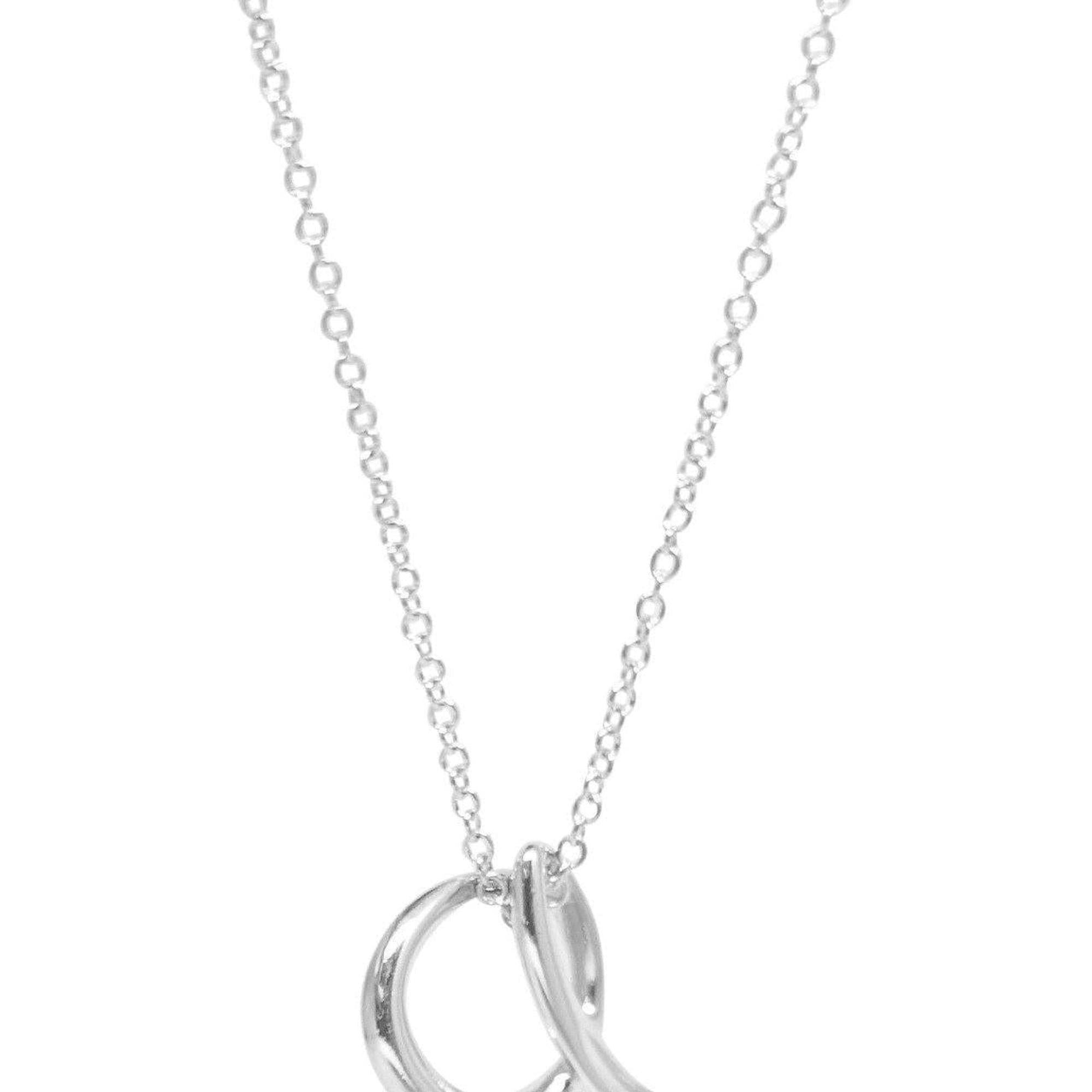 Tiffany & Co. Elsa Peretti Letter "A" Pendant Necklace