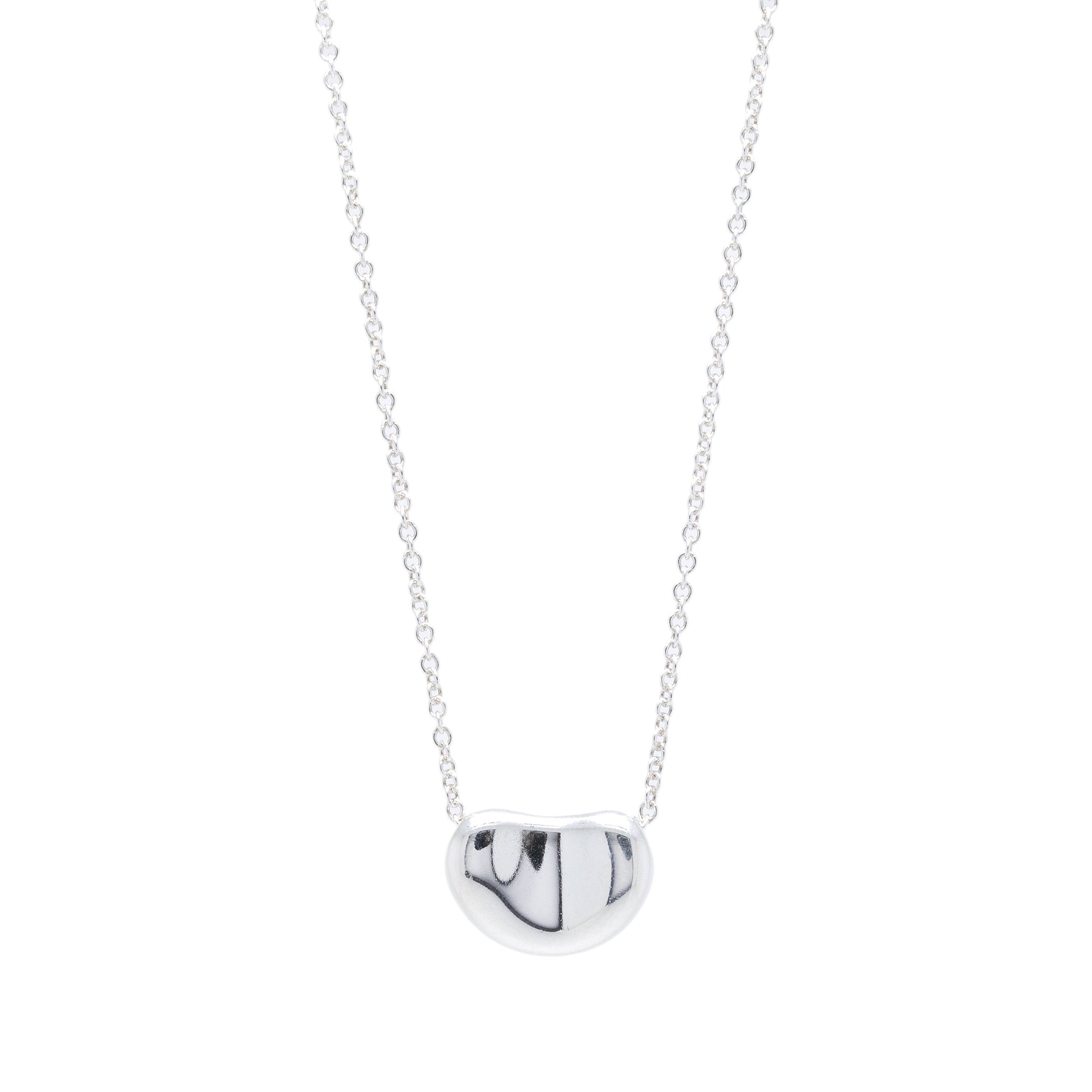 Tiffany & Co. Elsa Peretti Mini Bean Pendant Necklace