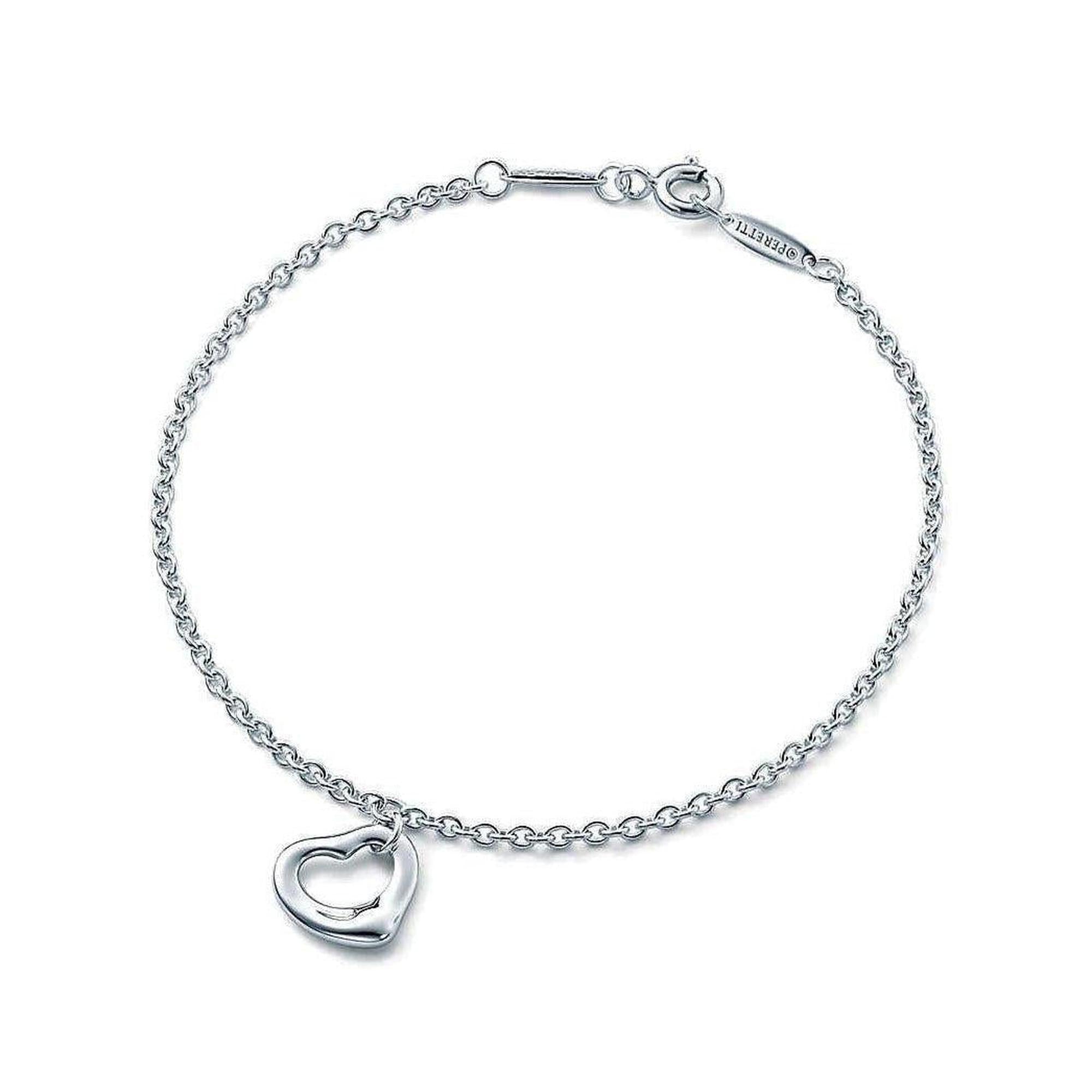 Tiffany & Co. Elsa Peretti Open Heart Bracelet