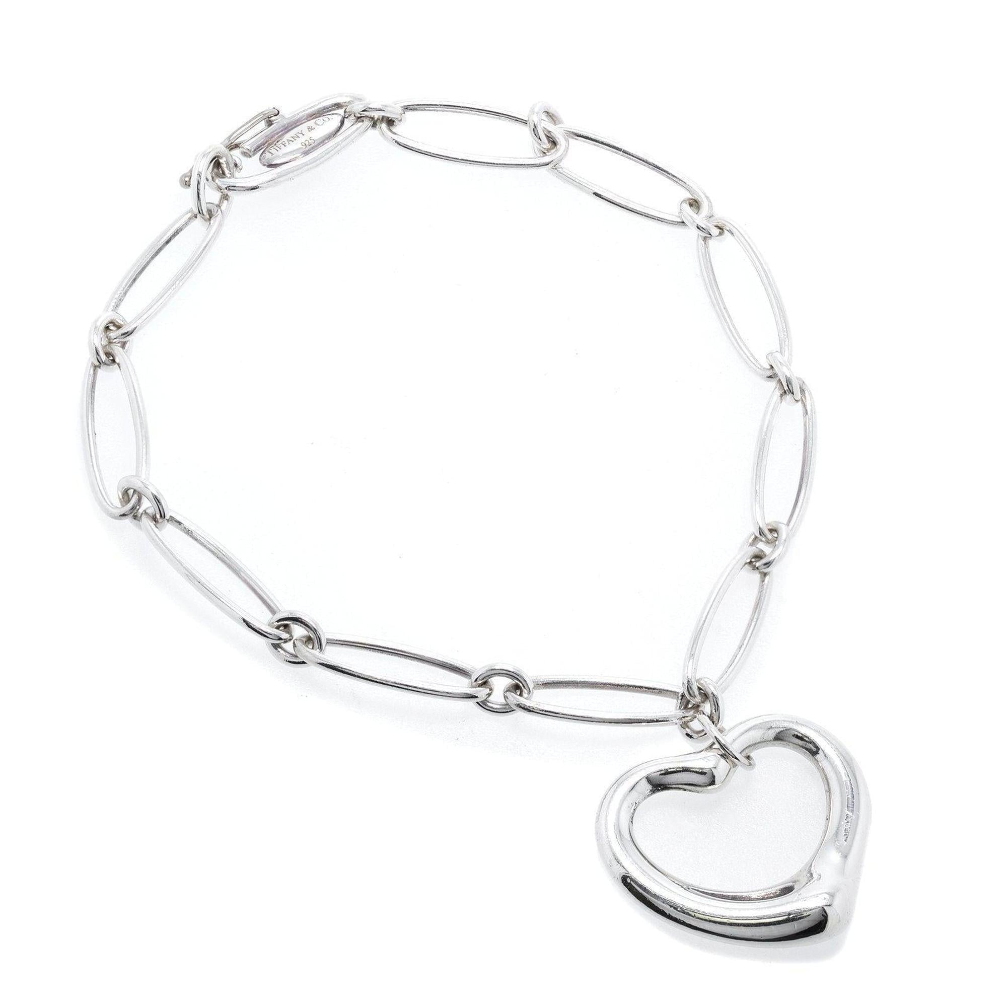 Tiffany & Co. Elsa Peretti Open Heart Bracelet