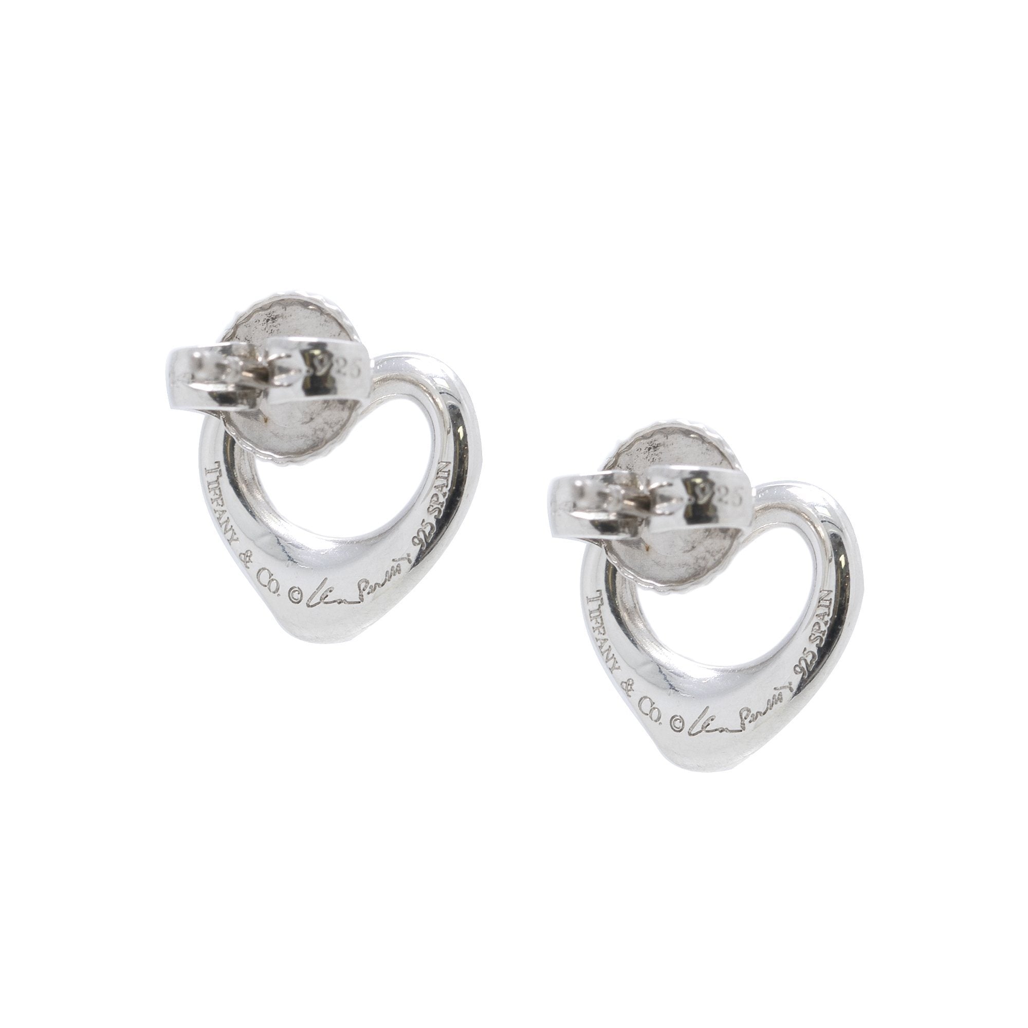 Tiffany & Co. Elsa Peretti Open Heart Earrings