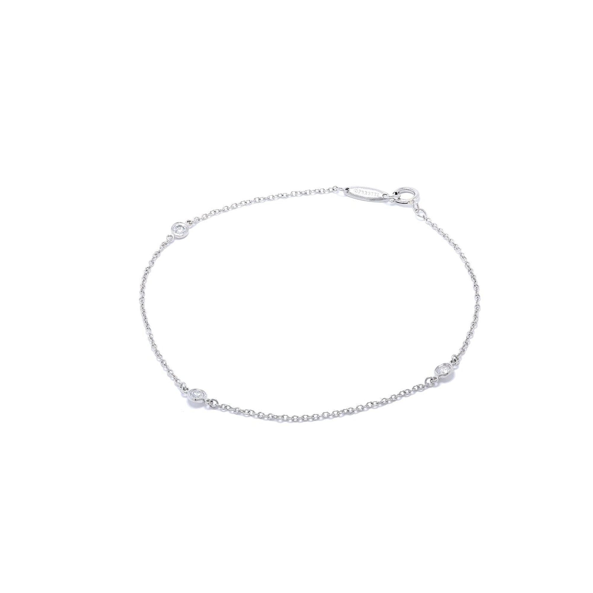Tiffany & Co. Elsa Peretti Platinum Diamonds by the Yard Bracelet