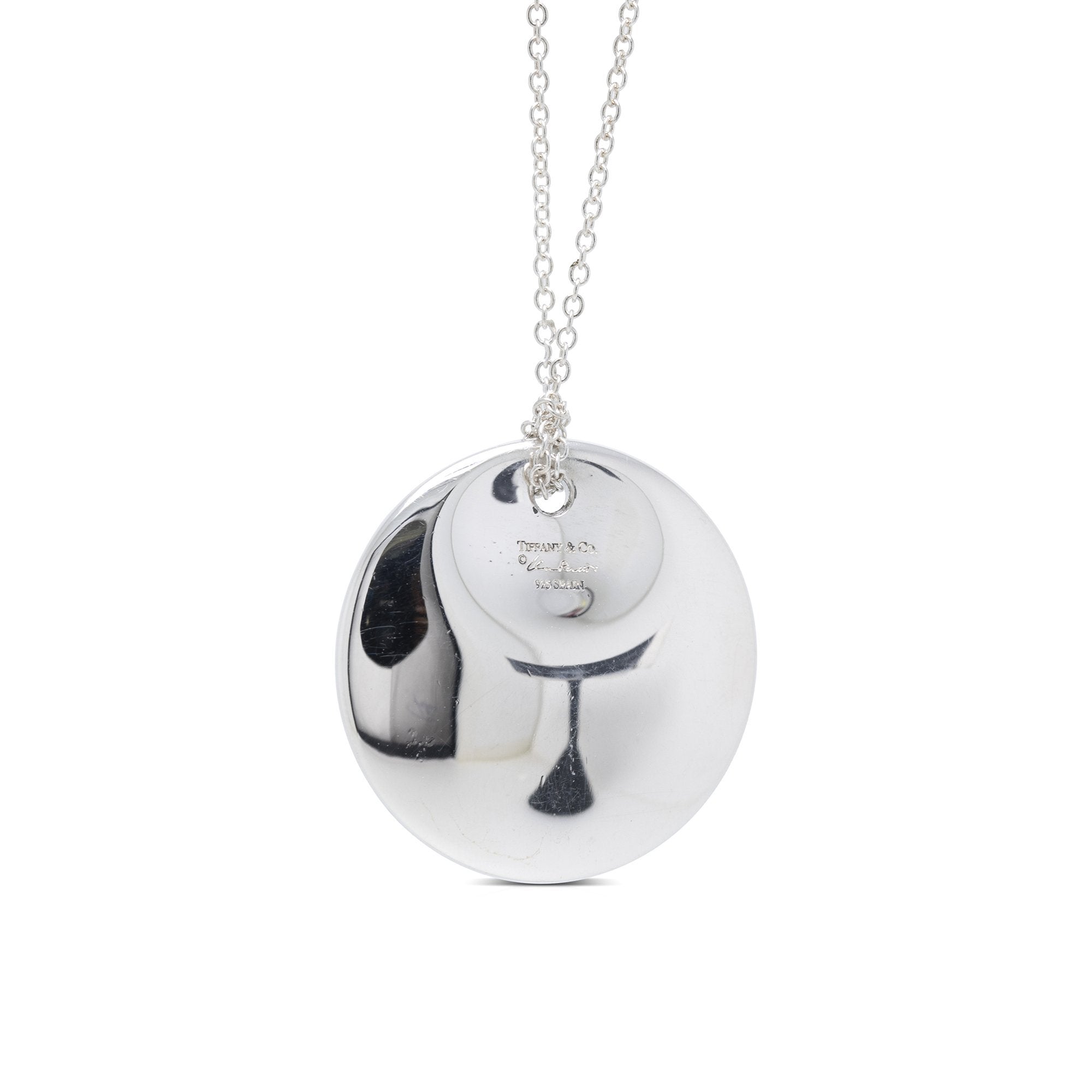 Tiffany & Co. Elsa Peretti Round Pendant Necklace