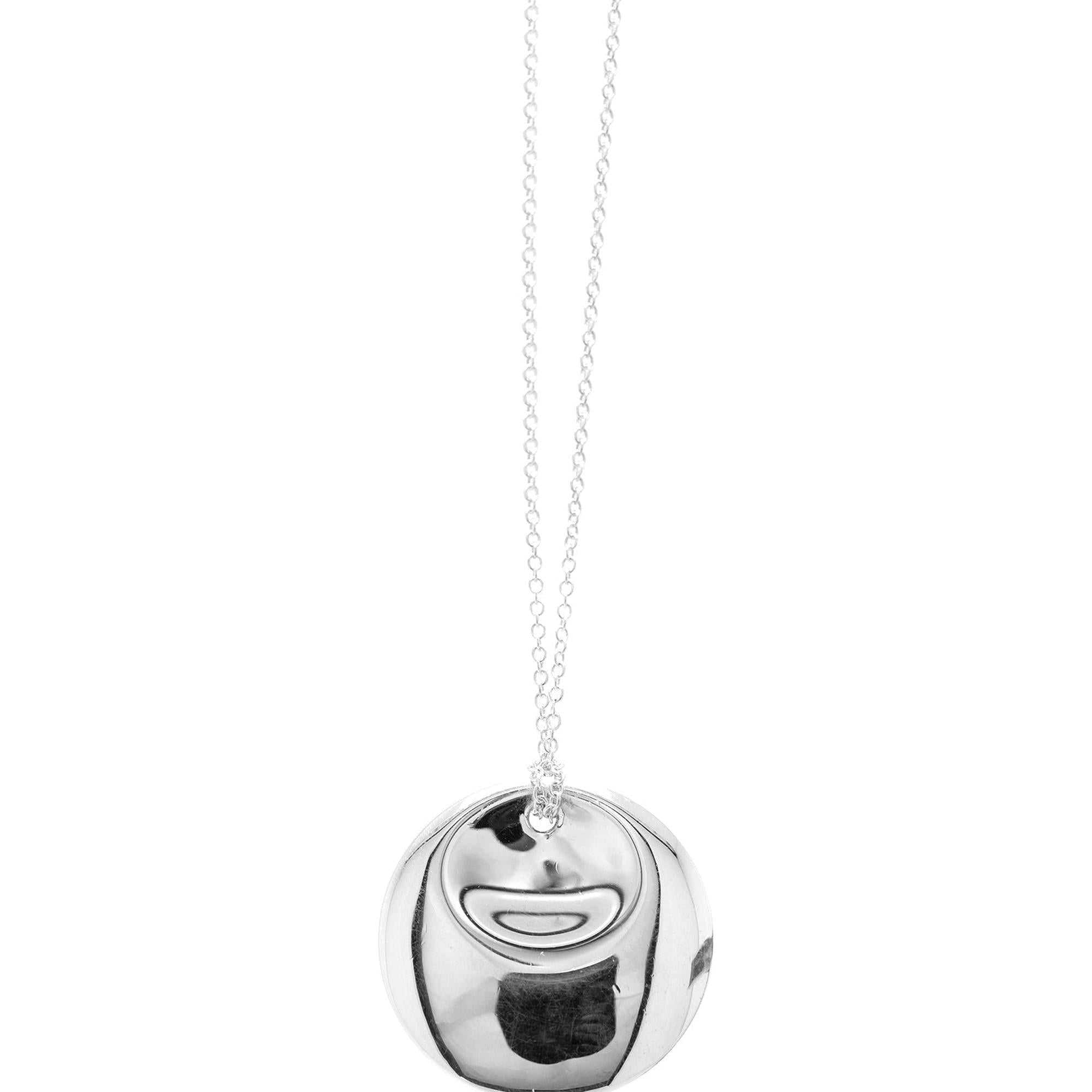 Tiffany & Co. Elsa Peretti Round Pendant Necklace