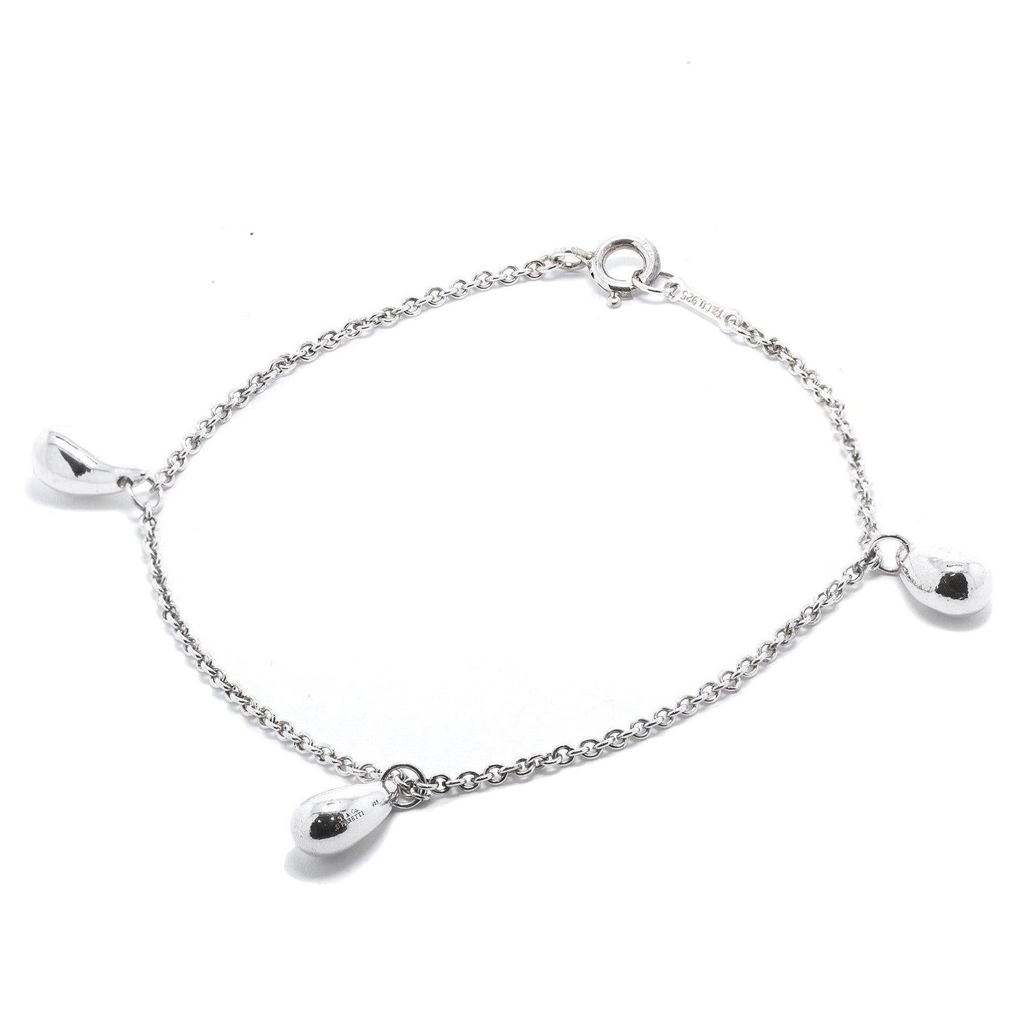Tiffany & Co. Elsa Peretti Three Teardrop Bracelet