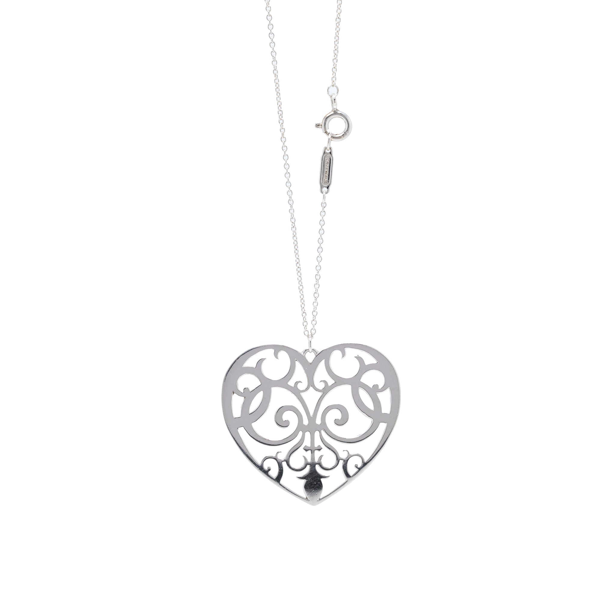 Tiffany & Co. Enchant Heart Pendant Necklace
