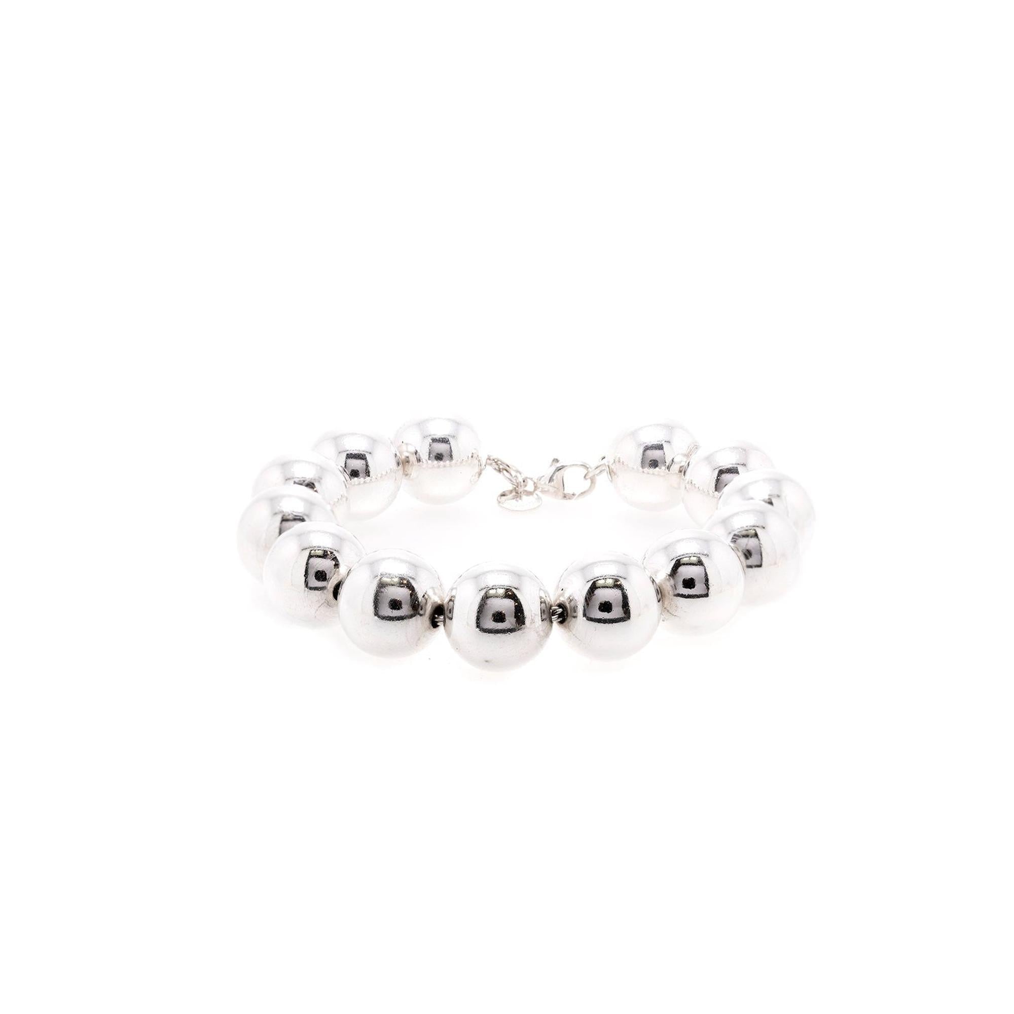 Tiffany & Co. Extra Large 14 mm HardWear Ball Bracelet
