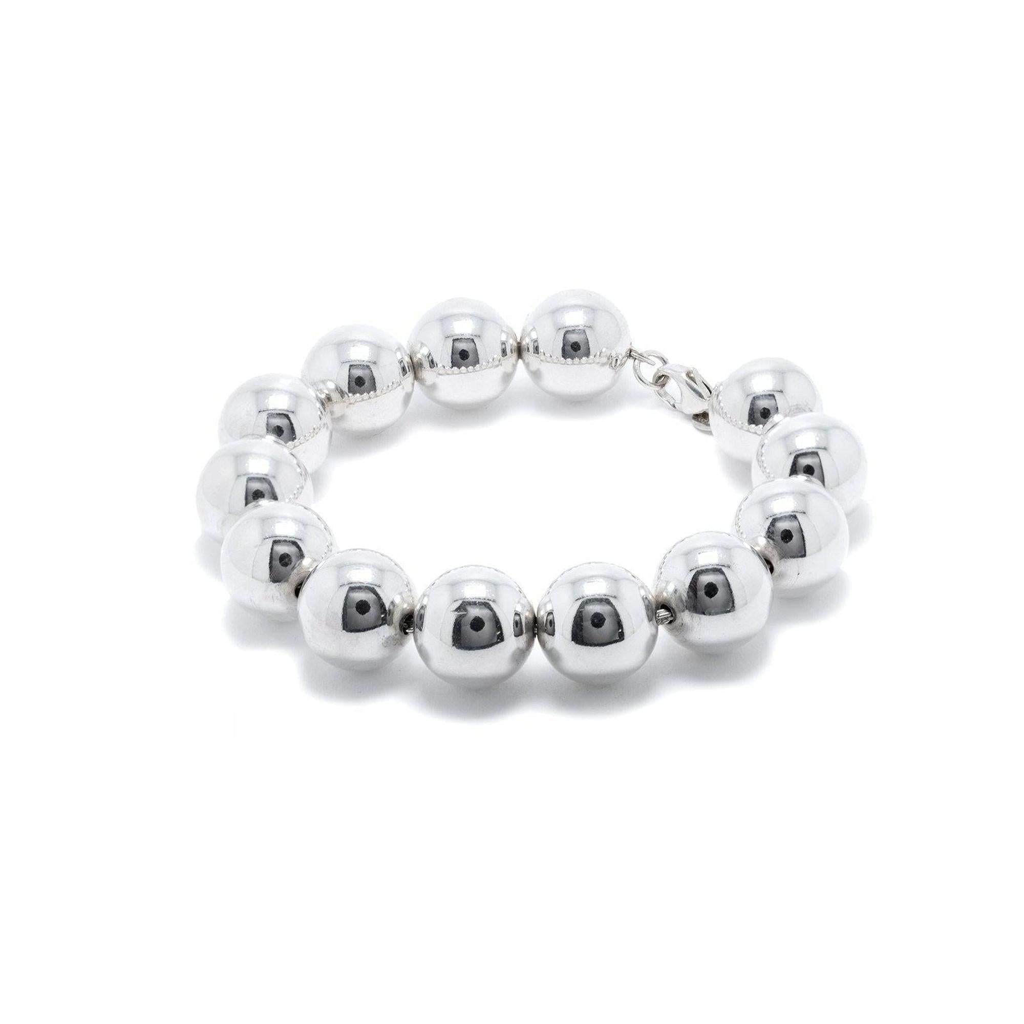 Tiffany & Co. Extra Large 14 mm HardWear Ball Bracelet