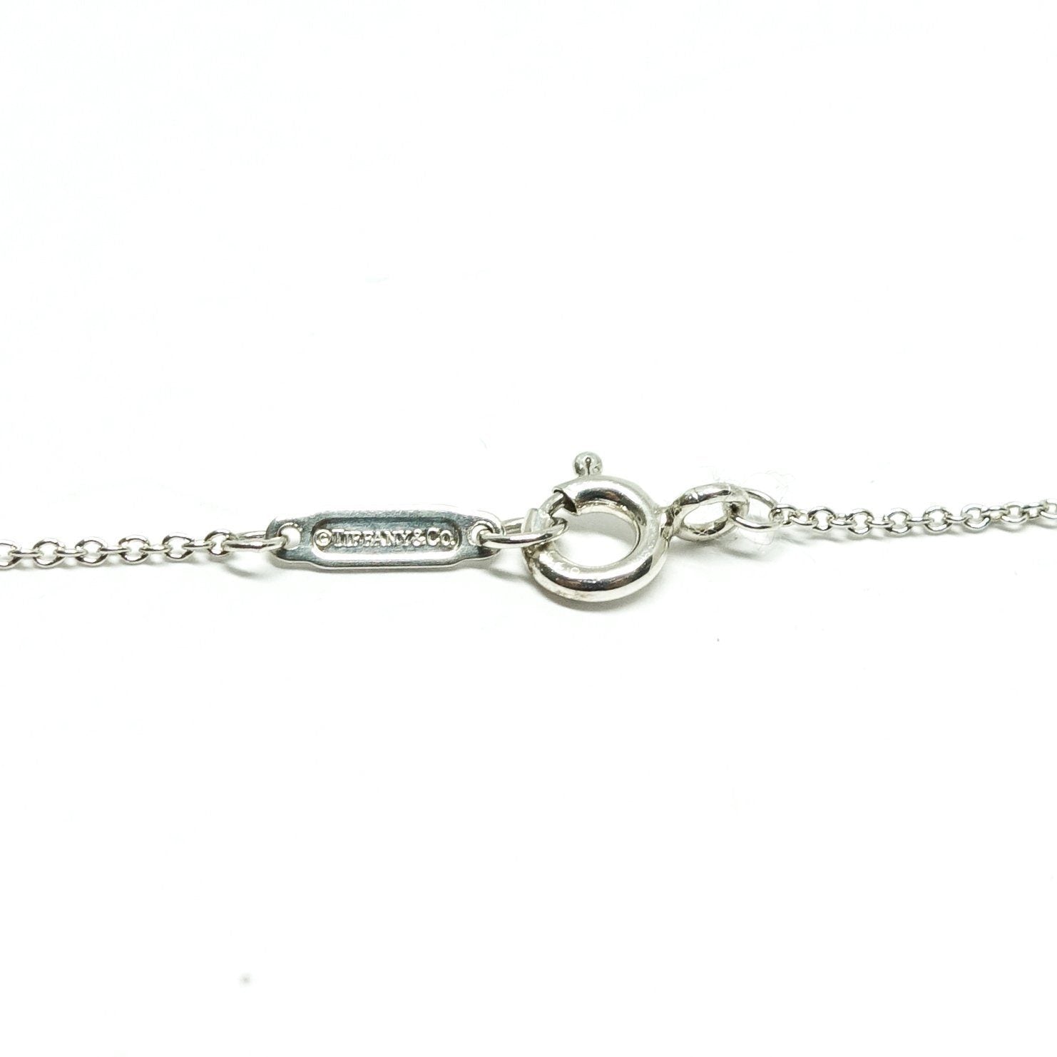 Tiffany & Co. Filigree Heart Pendant with Key Necklace