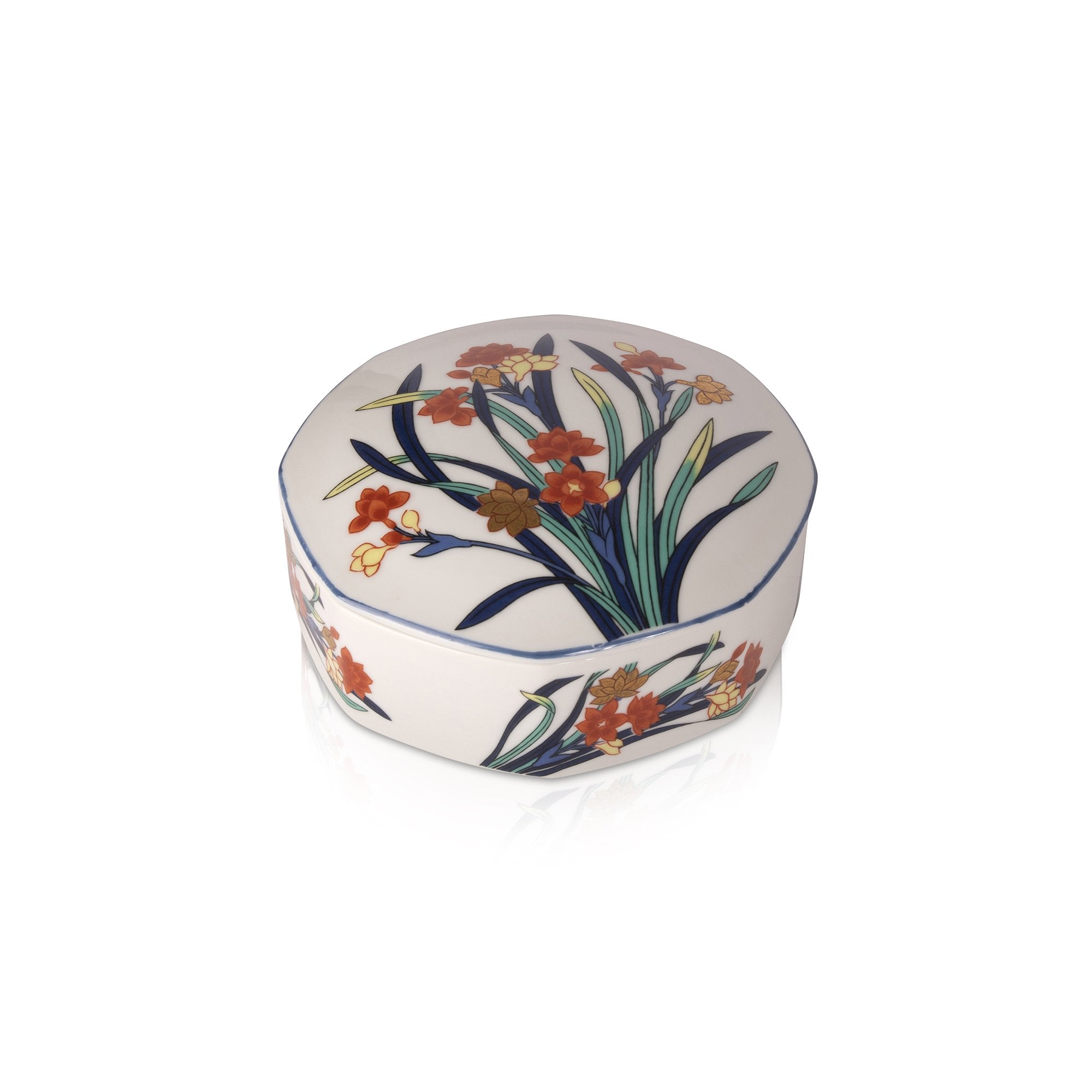 Tiffany & Co. Floral Trinket Box