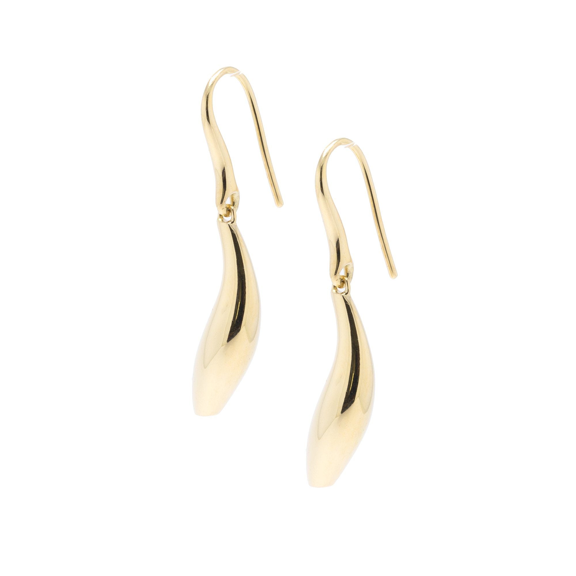 Tiffany & Co. Frank Gehry 18k Gold Fish Earrings