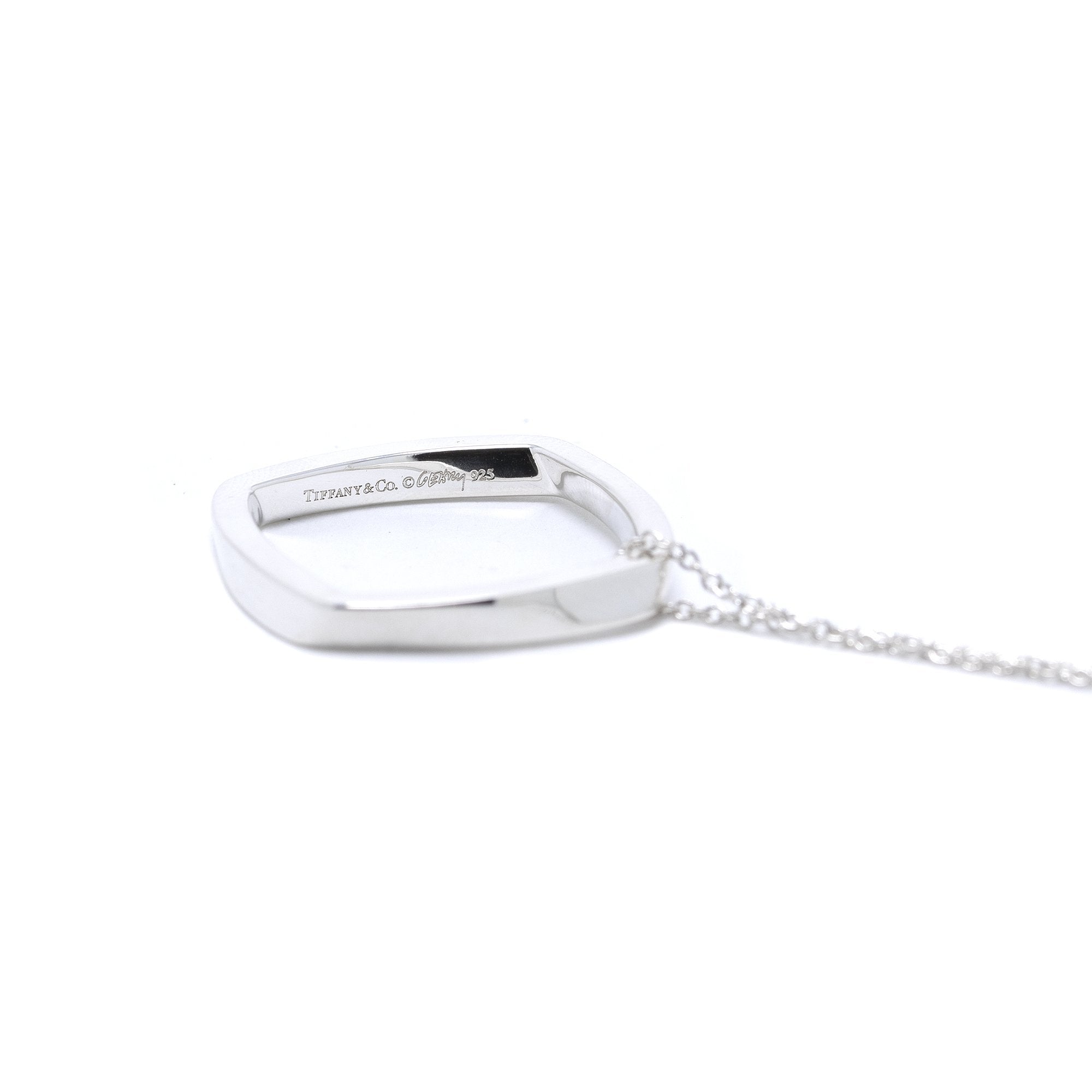 Tiffany & Co. Frank Gehry Torque Pendant Necklace