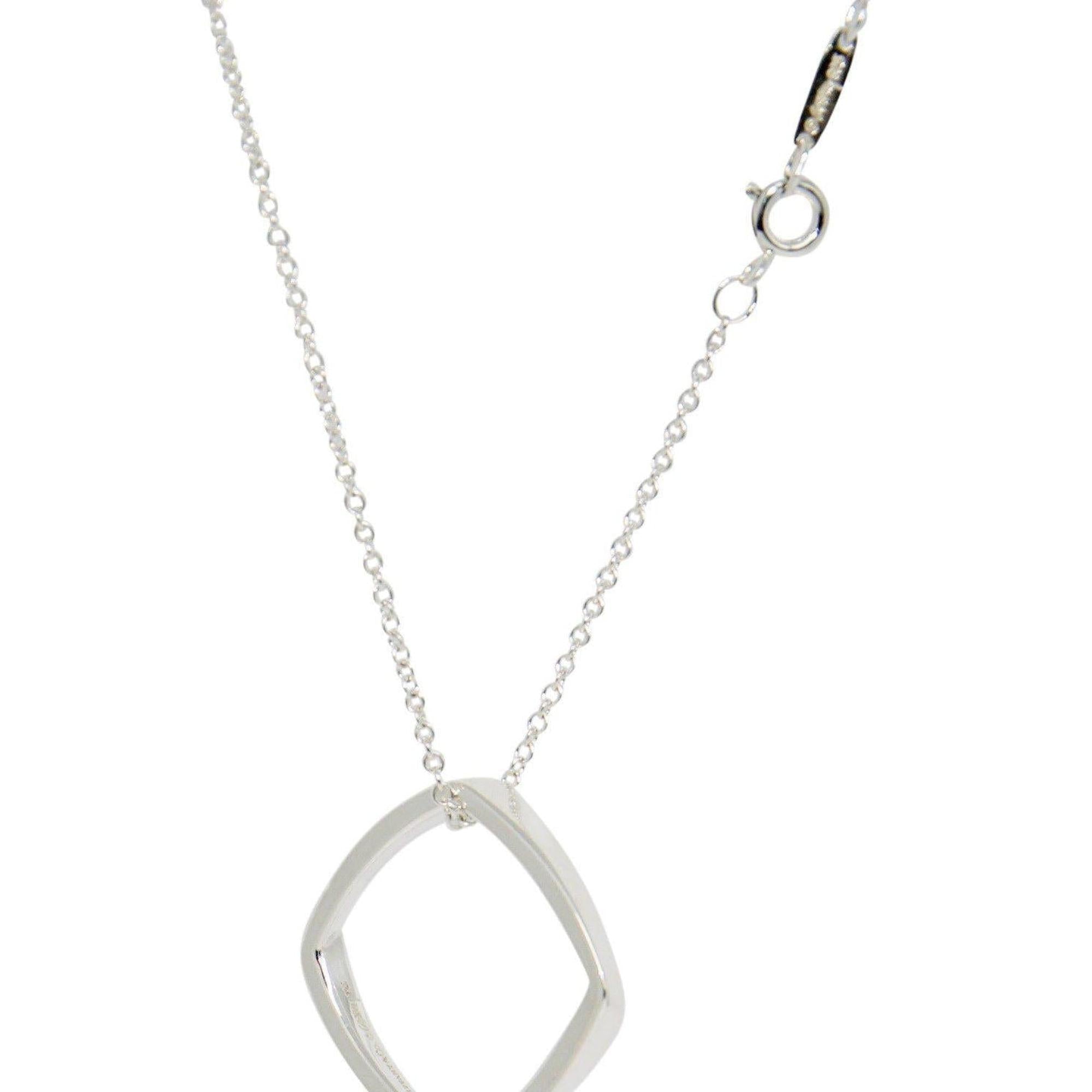 Tiffany & Co. Frank Gehry Torque Pendant Necklace