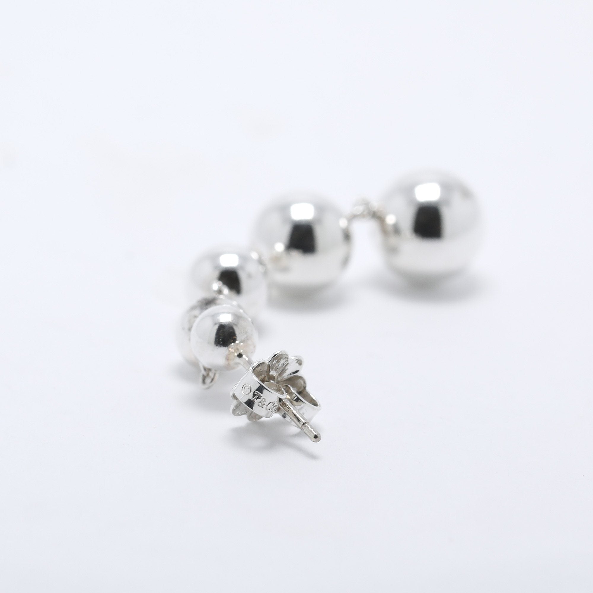 Tiffany & Co. Graduated Bead Drop Earrings