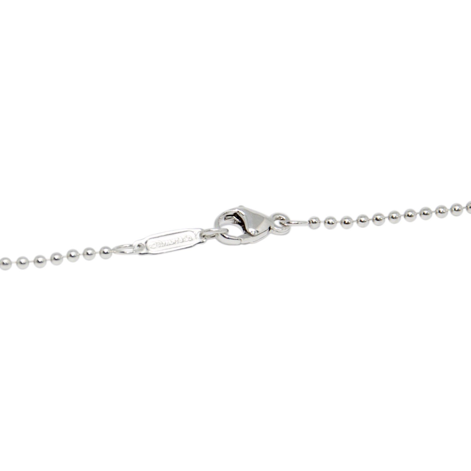 Tiffany & Co. Graduated Bead Drop Pendant Necklace