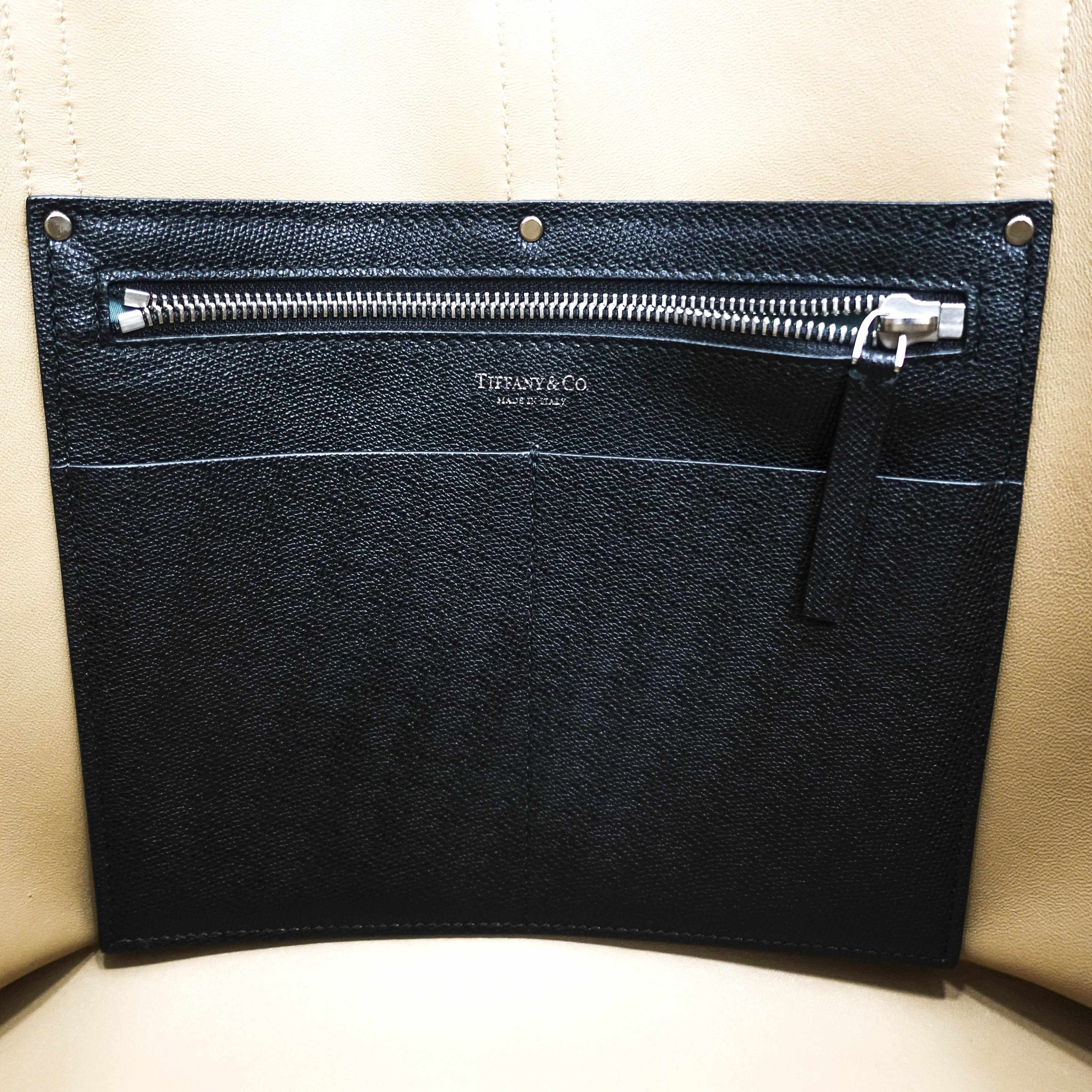 Tiffany & Co. Grained Leather Tote