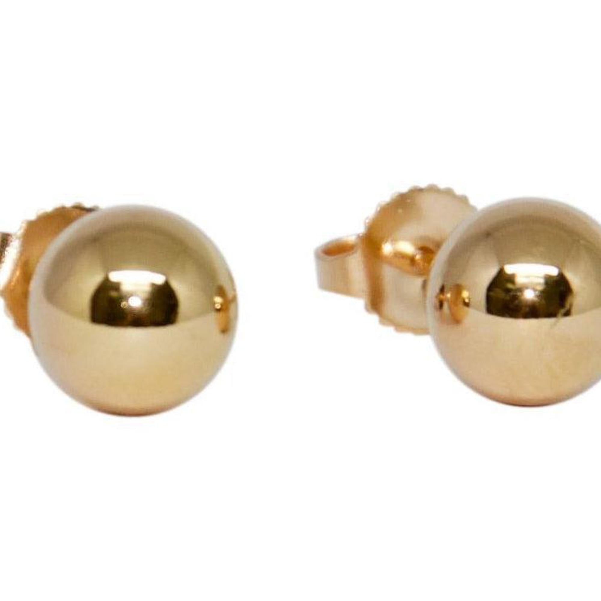 Tiffany & Co. HardWear Ball Gold Earrings