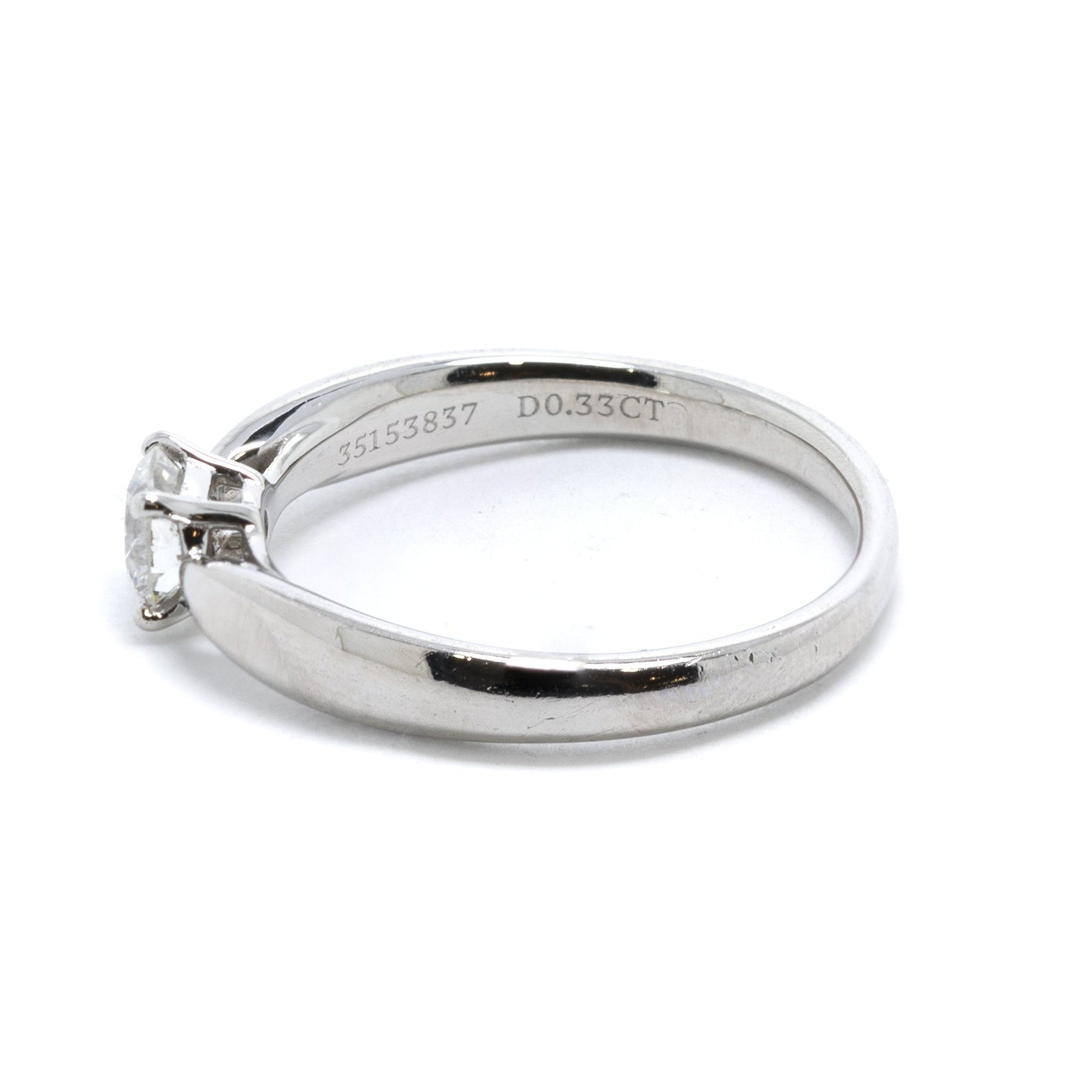 Tiffany & Co. Harmony Solitaire Diamond Engagement Ring