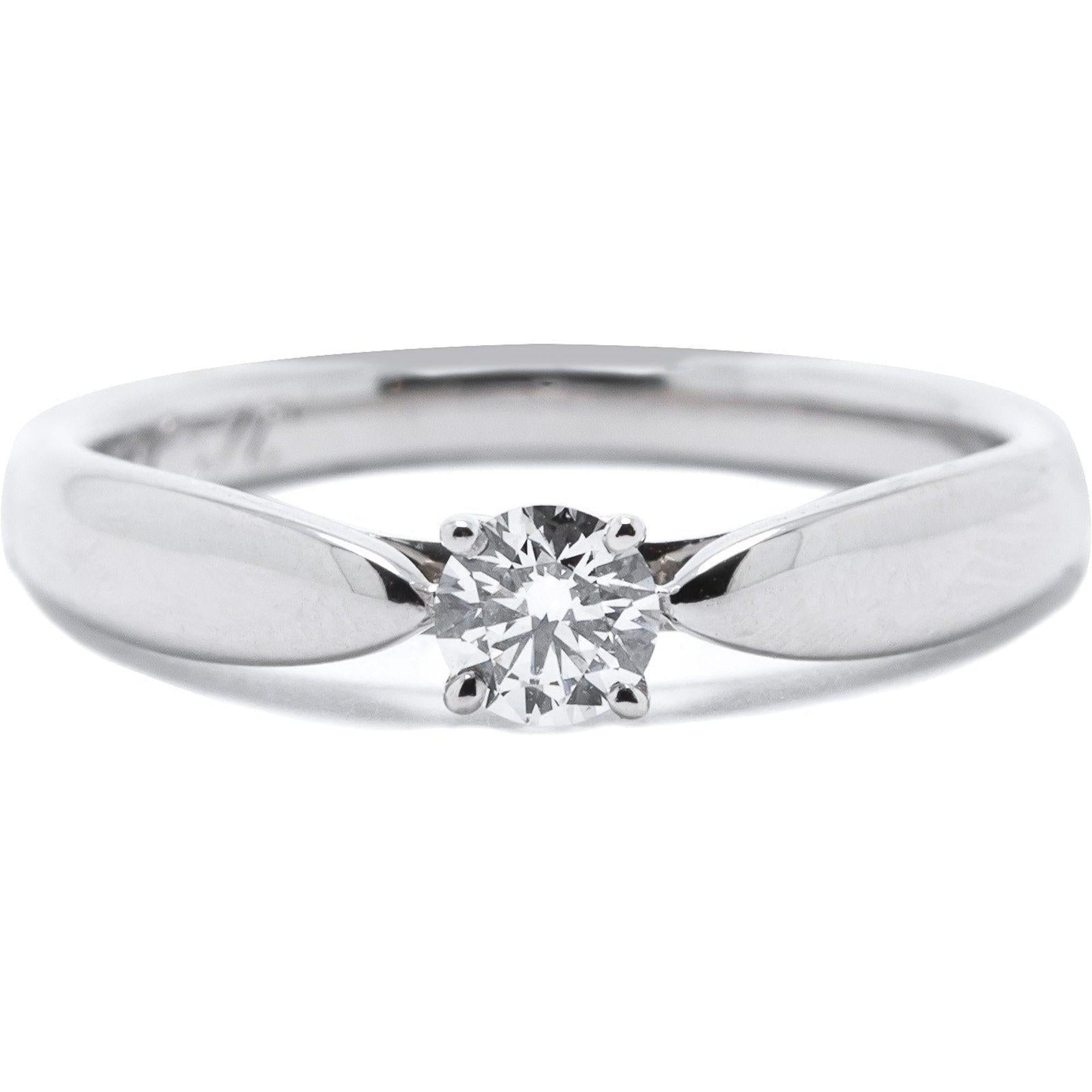 Tiffany & Co. Harmony Solitaire Diamond Ring