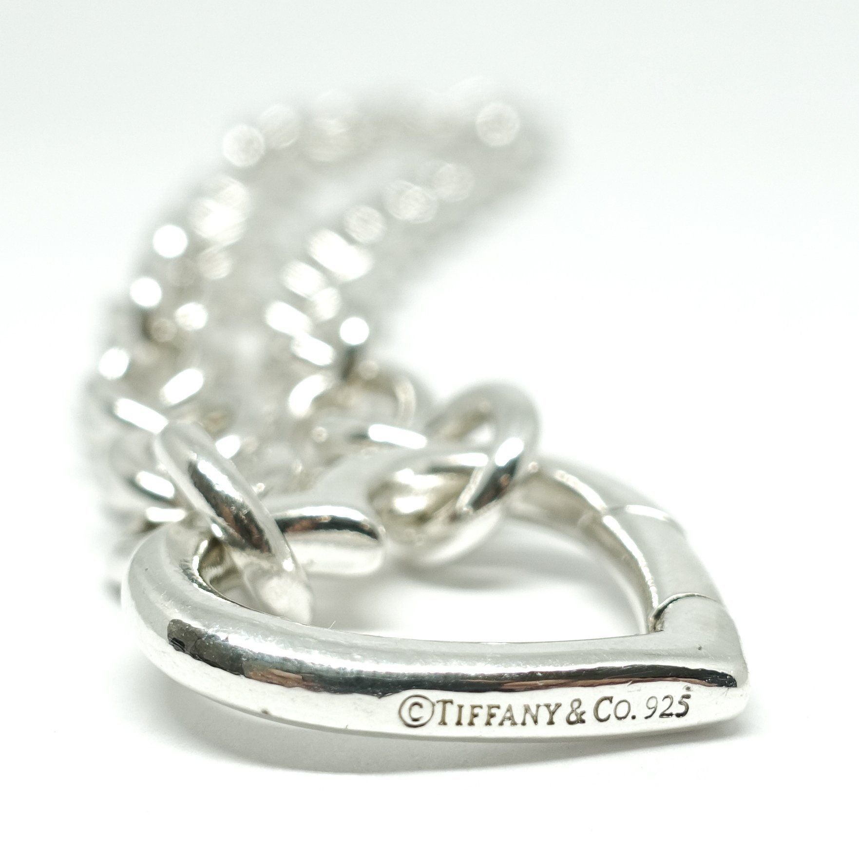 Tiffany & Co. Heart Clasp Link Necklace