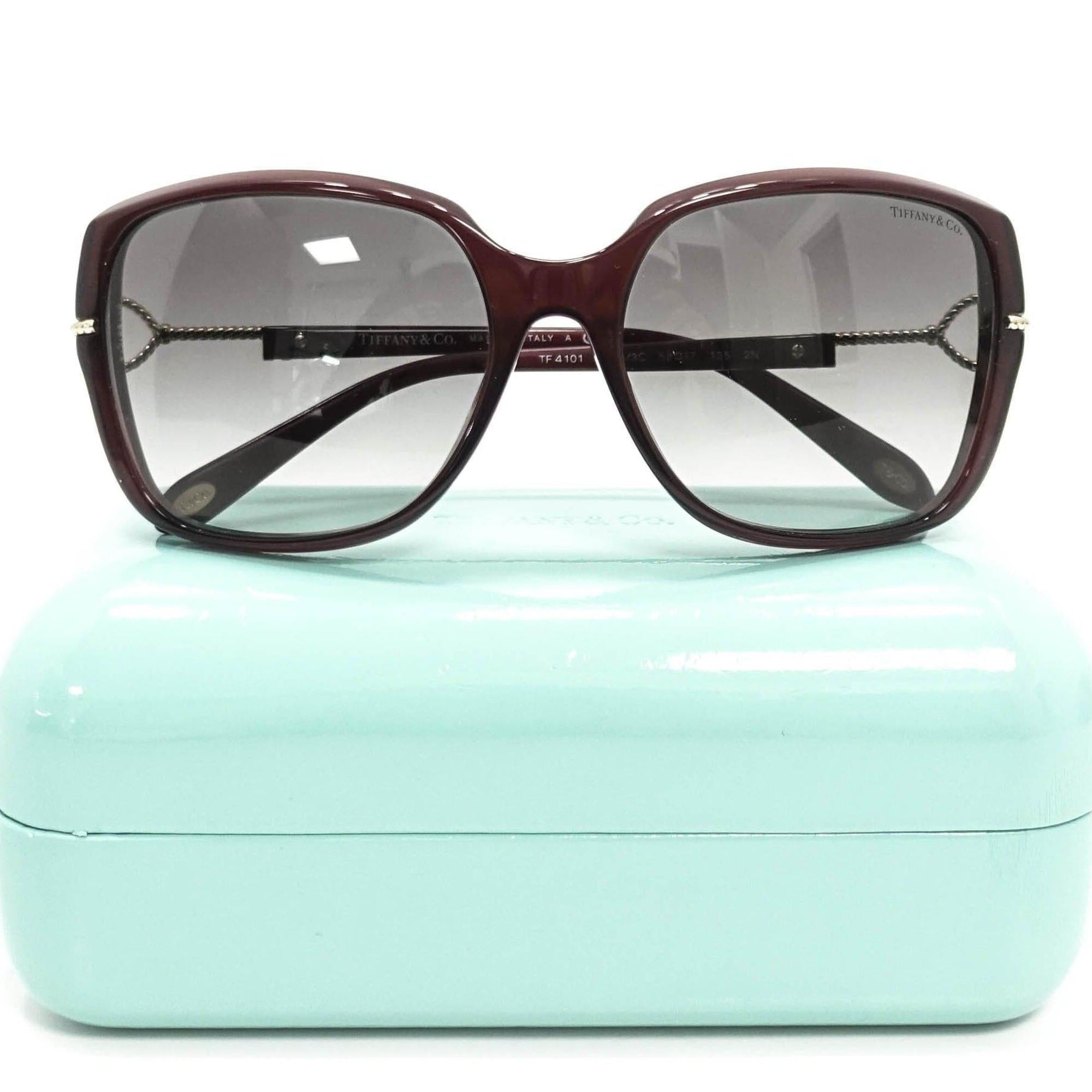 Tiffany & Co. Heart Key Logo Sunglasses