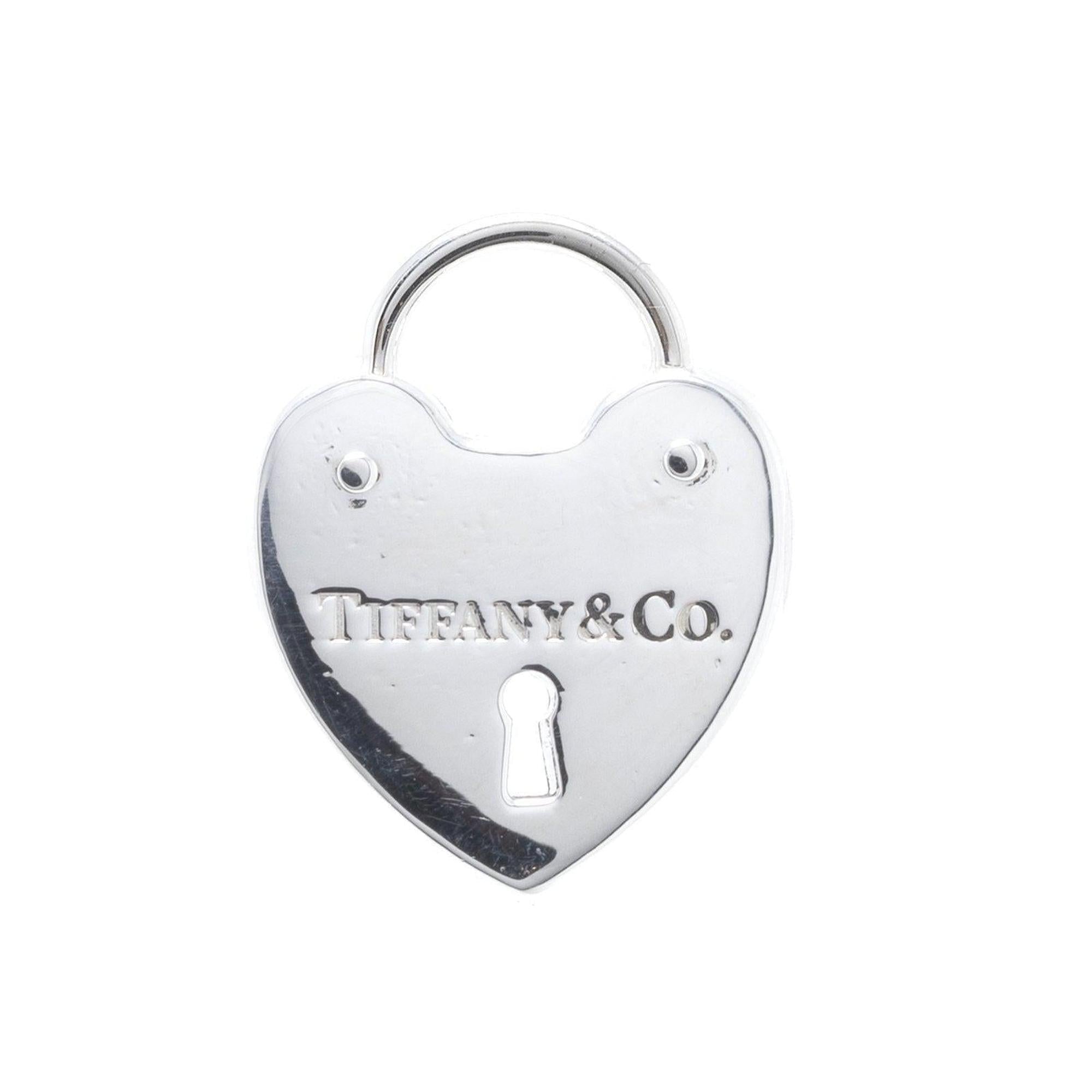 Tiffany & Co. Heart Lock Charm