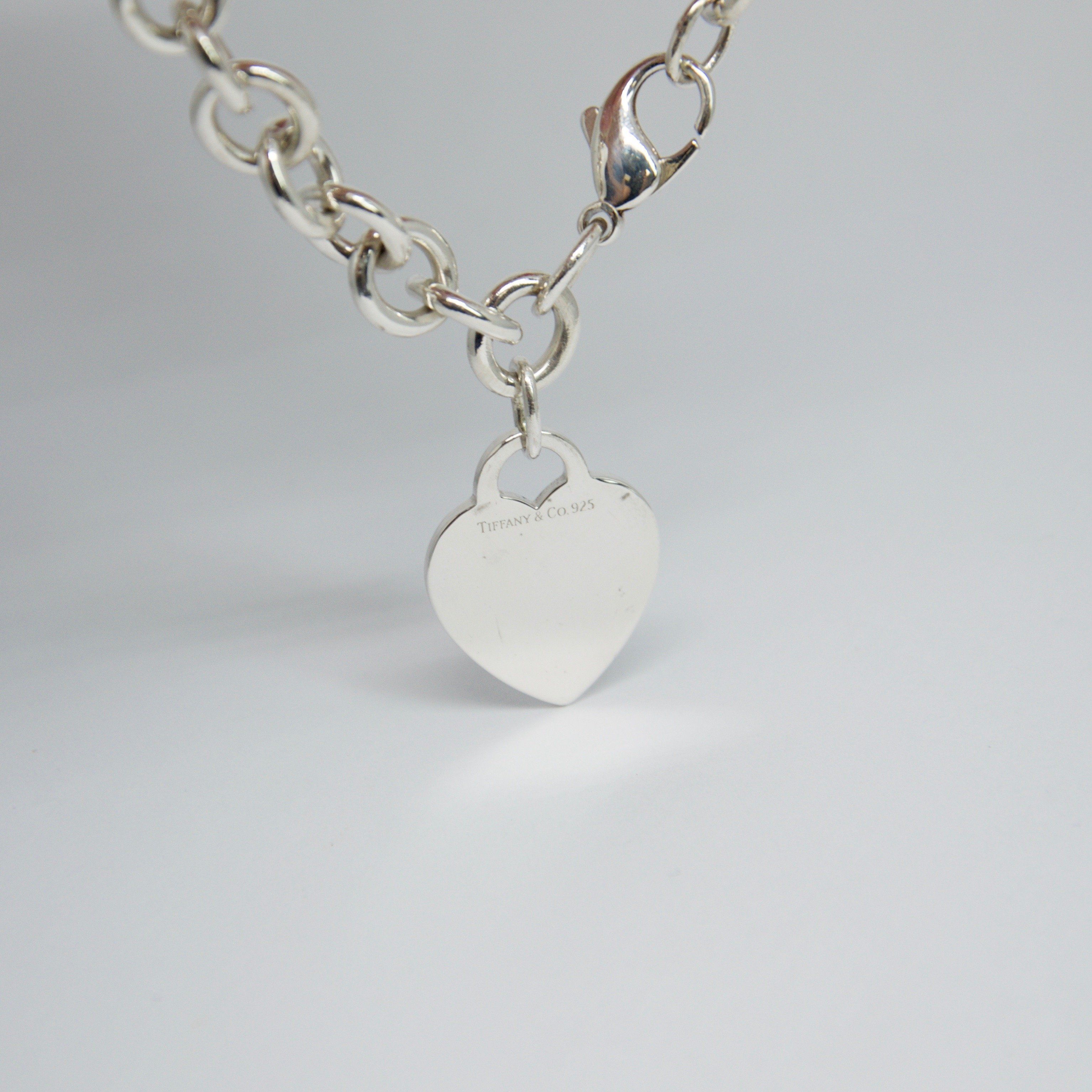 Tiffany & Co. Heart Tag Charm Bracelet
