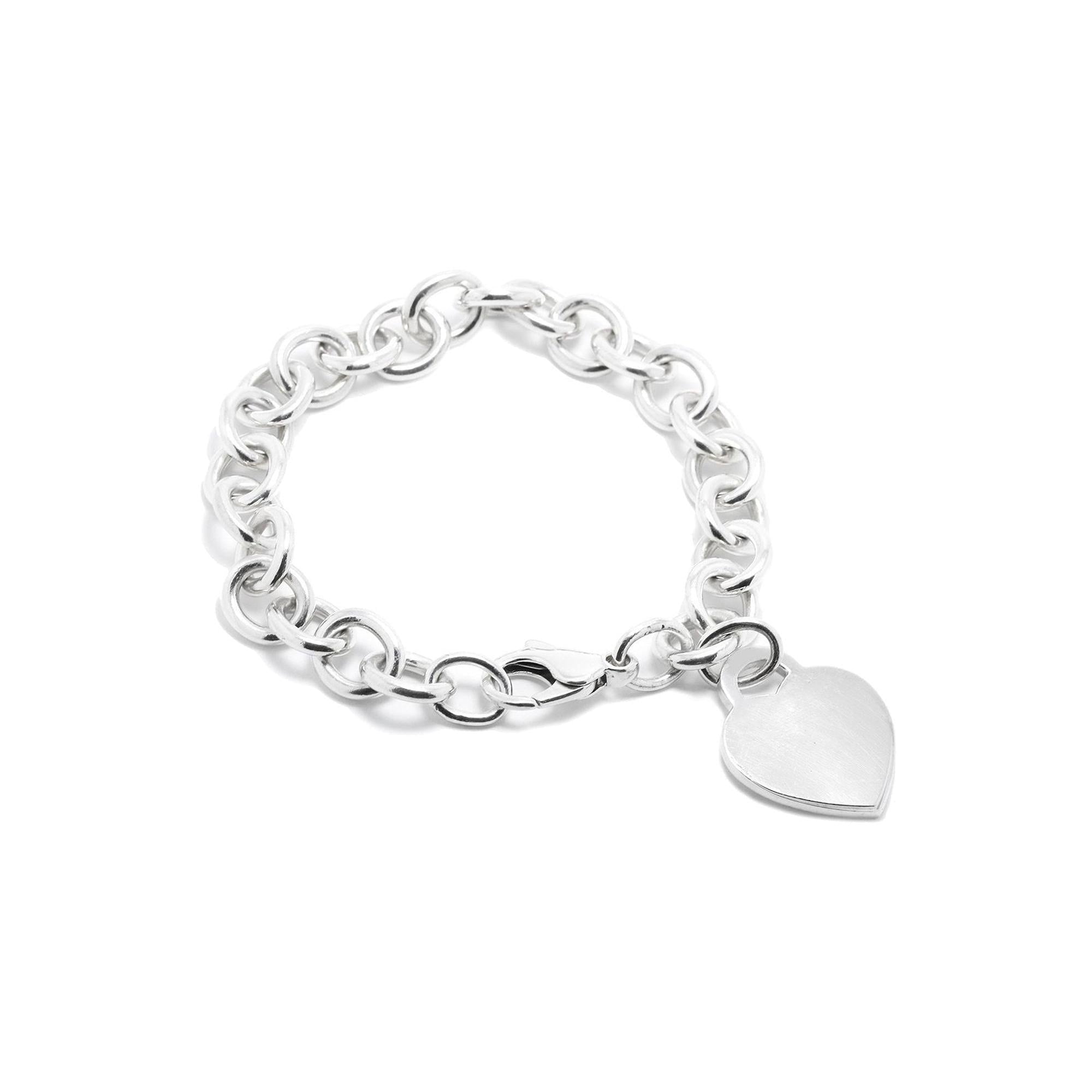 Tiffany & Co. Heart Tag Charm Bracelet